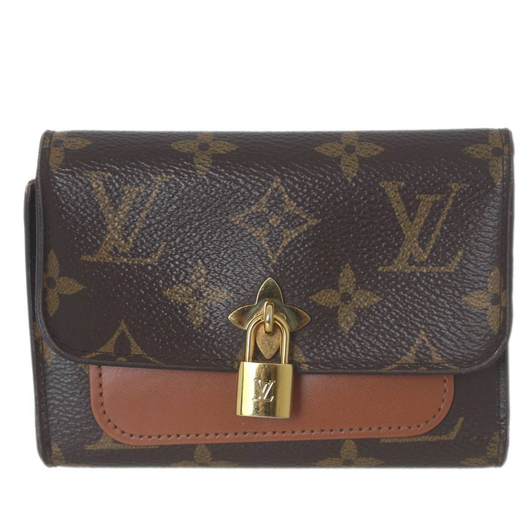 Louis Vuitton Portefeuille Flower Compact Tri-fold Wallet