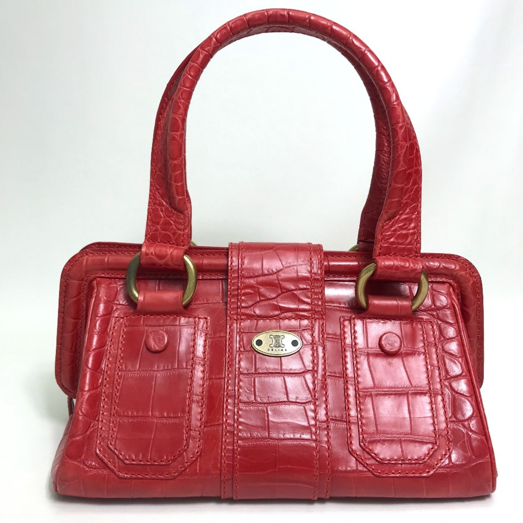 CELINE belt Bag Hand Bag GoldHardware