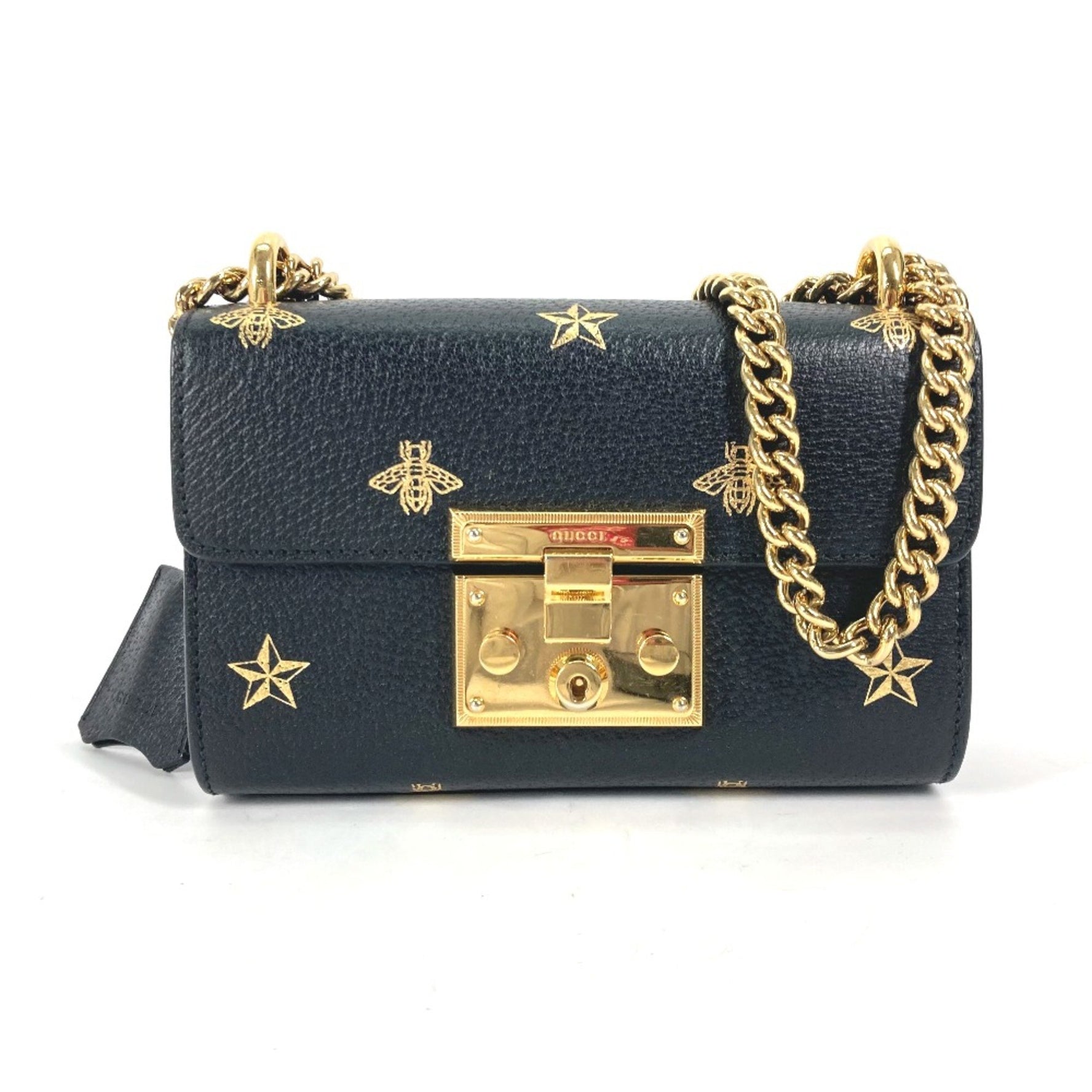 Gucci Crossbody bag Pochette Chain Shoulder Bag Gold