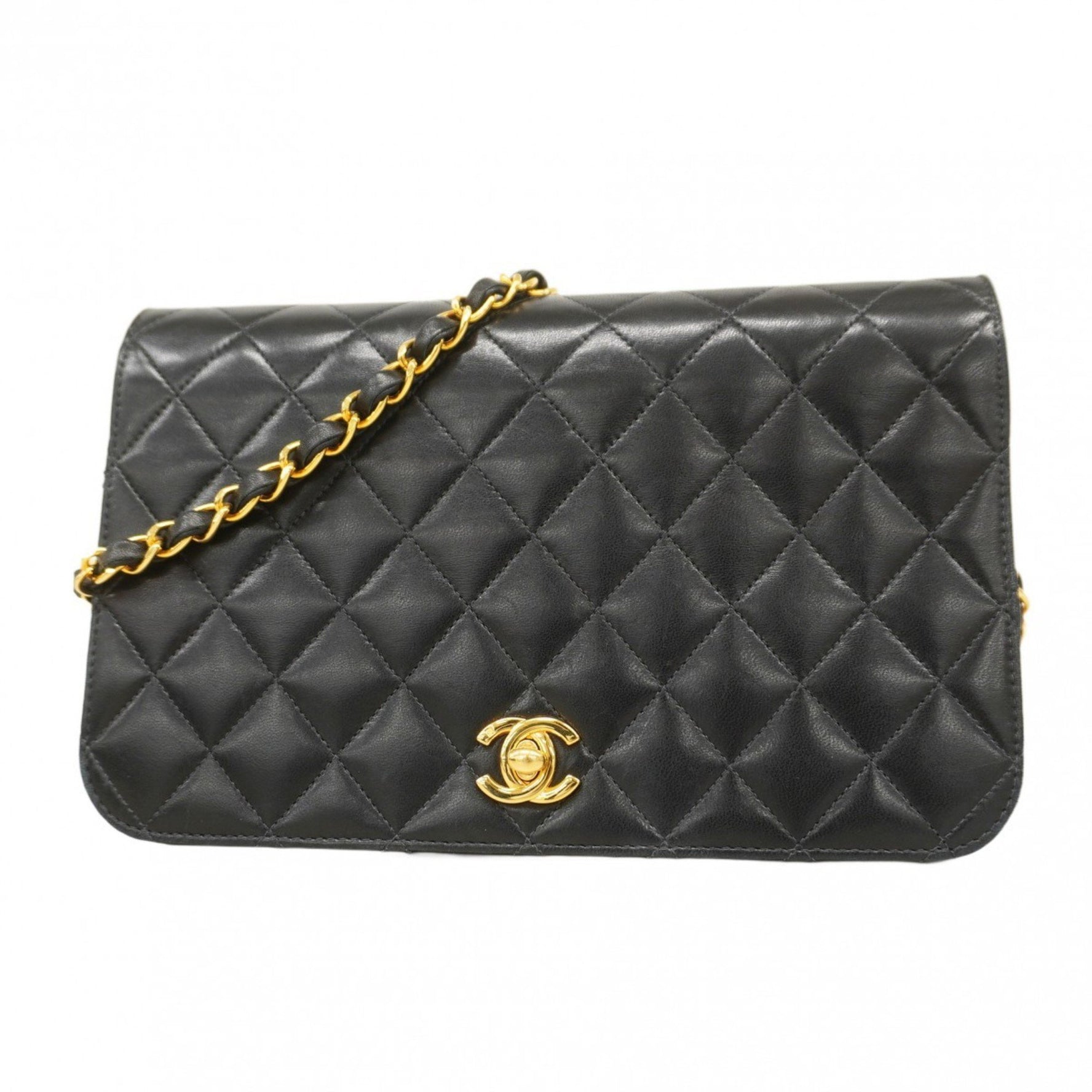 Chanel Matelasse Shoulder Bag with Chain Bag, Lambskin