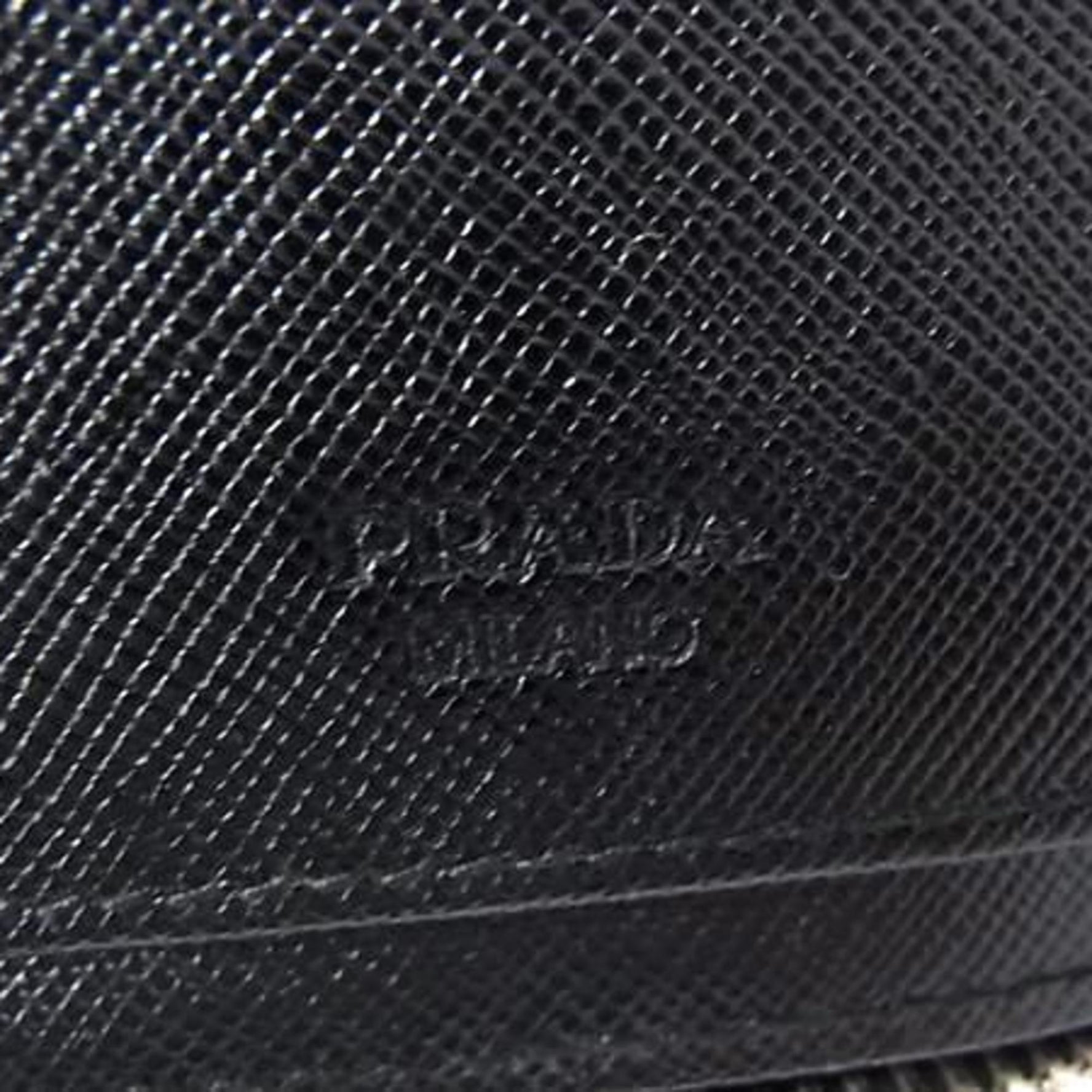 PRADA Double-Zip Organizer Long Wallet - Saffiano Leather Men's