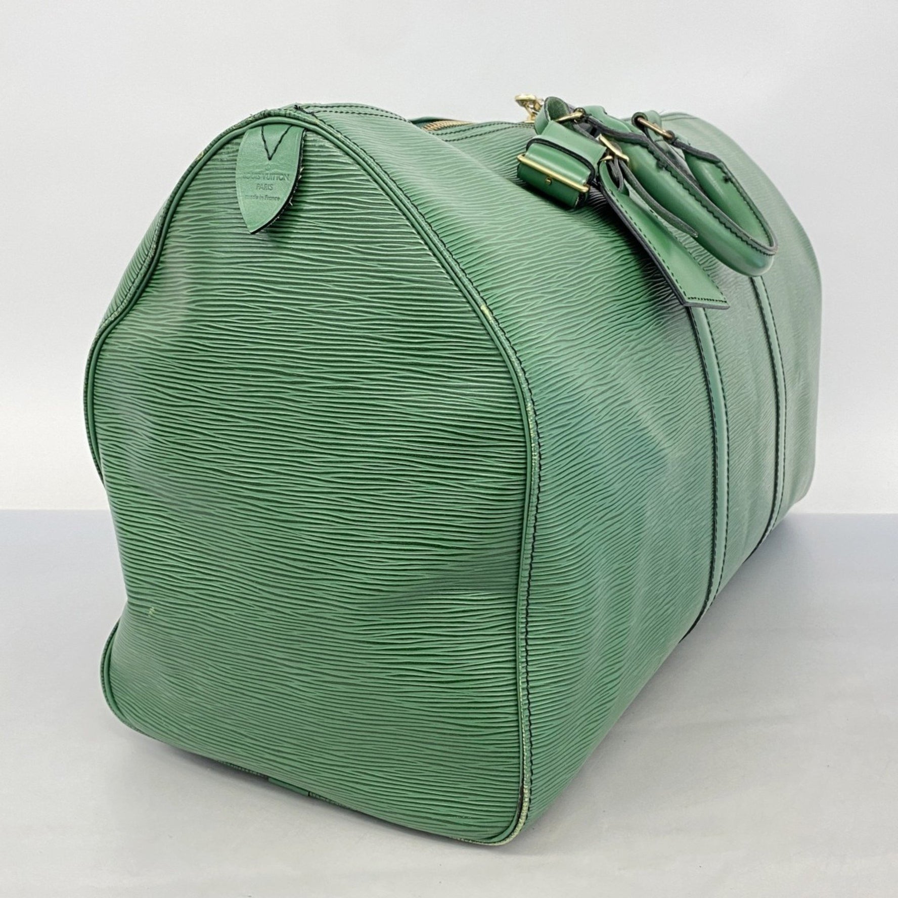 Louis Vuitton Epi Keepall 50 Boston Bag in Porneo