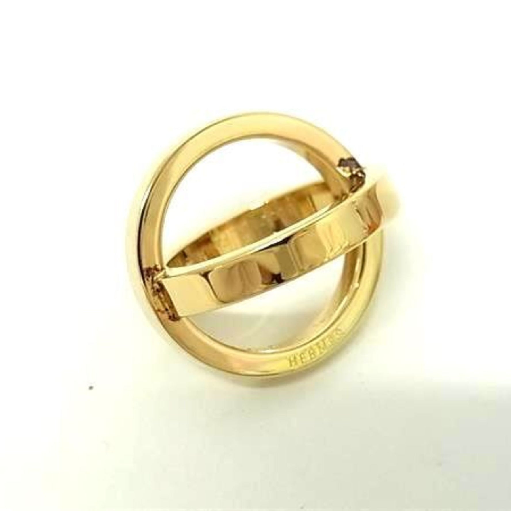 HERMES Cosmos Scarf Ring - Metal