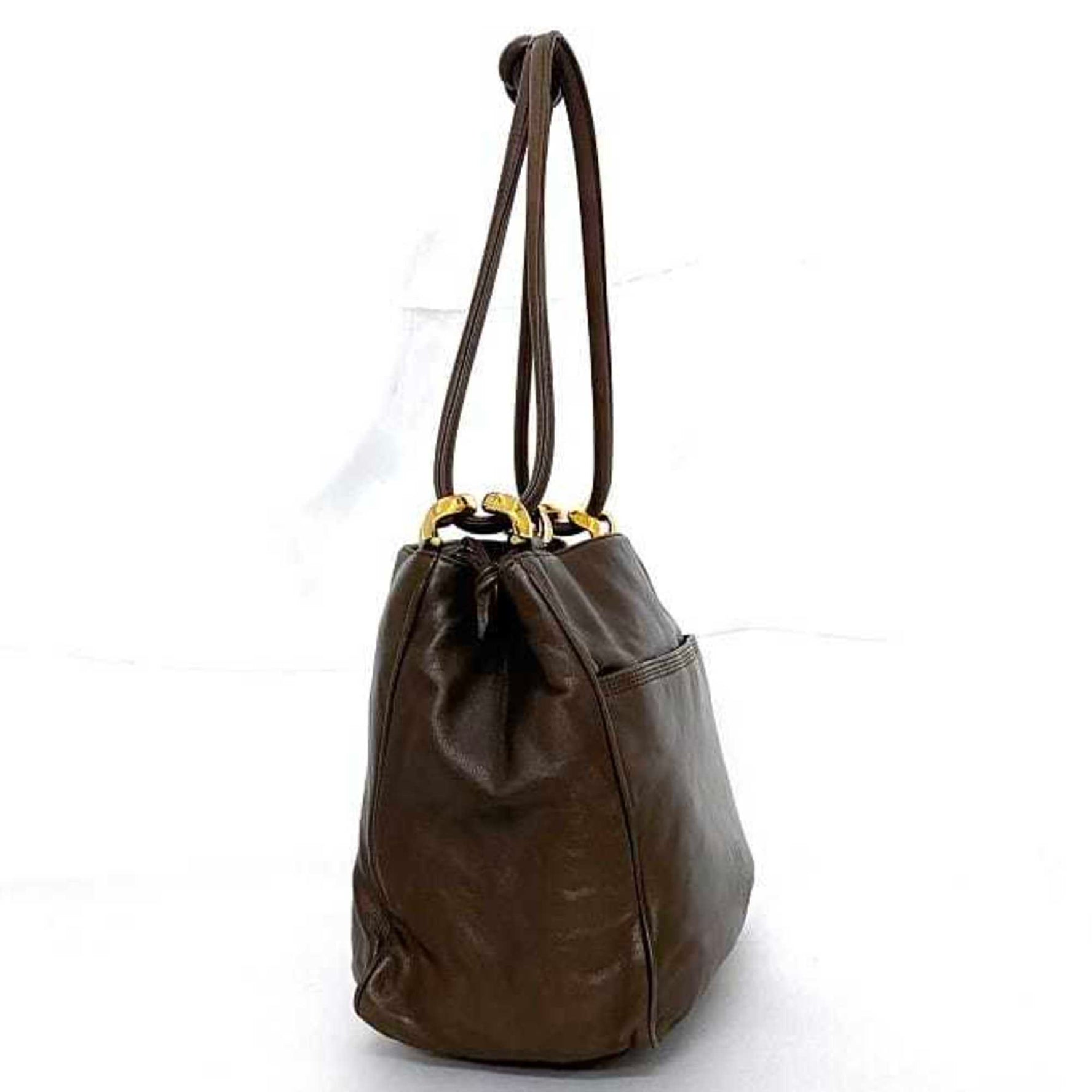 LOEWE Shoulder Bag Anagram Leather Nappa Ladies