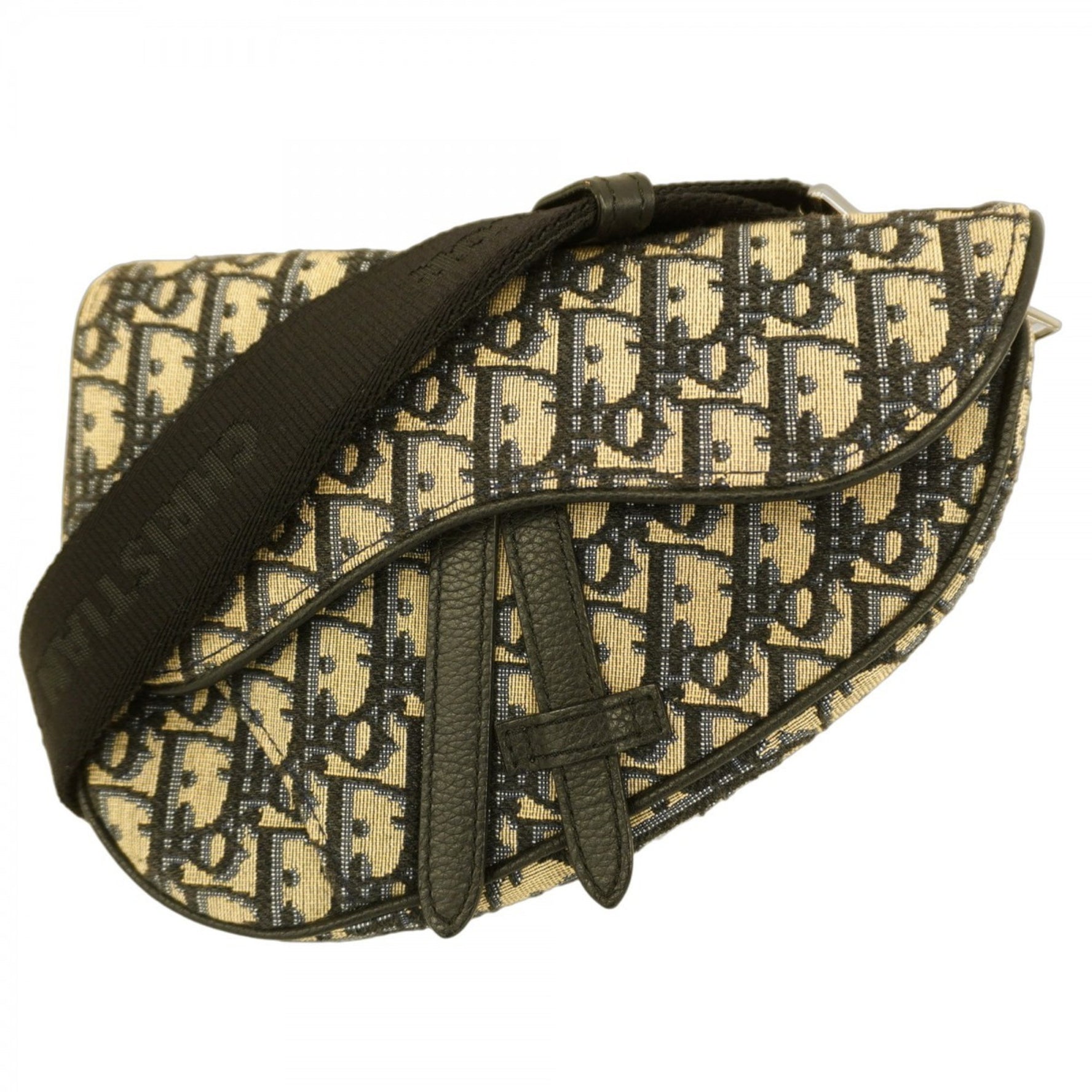 Christian Dior Saddle Canvas Shoulder Bag