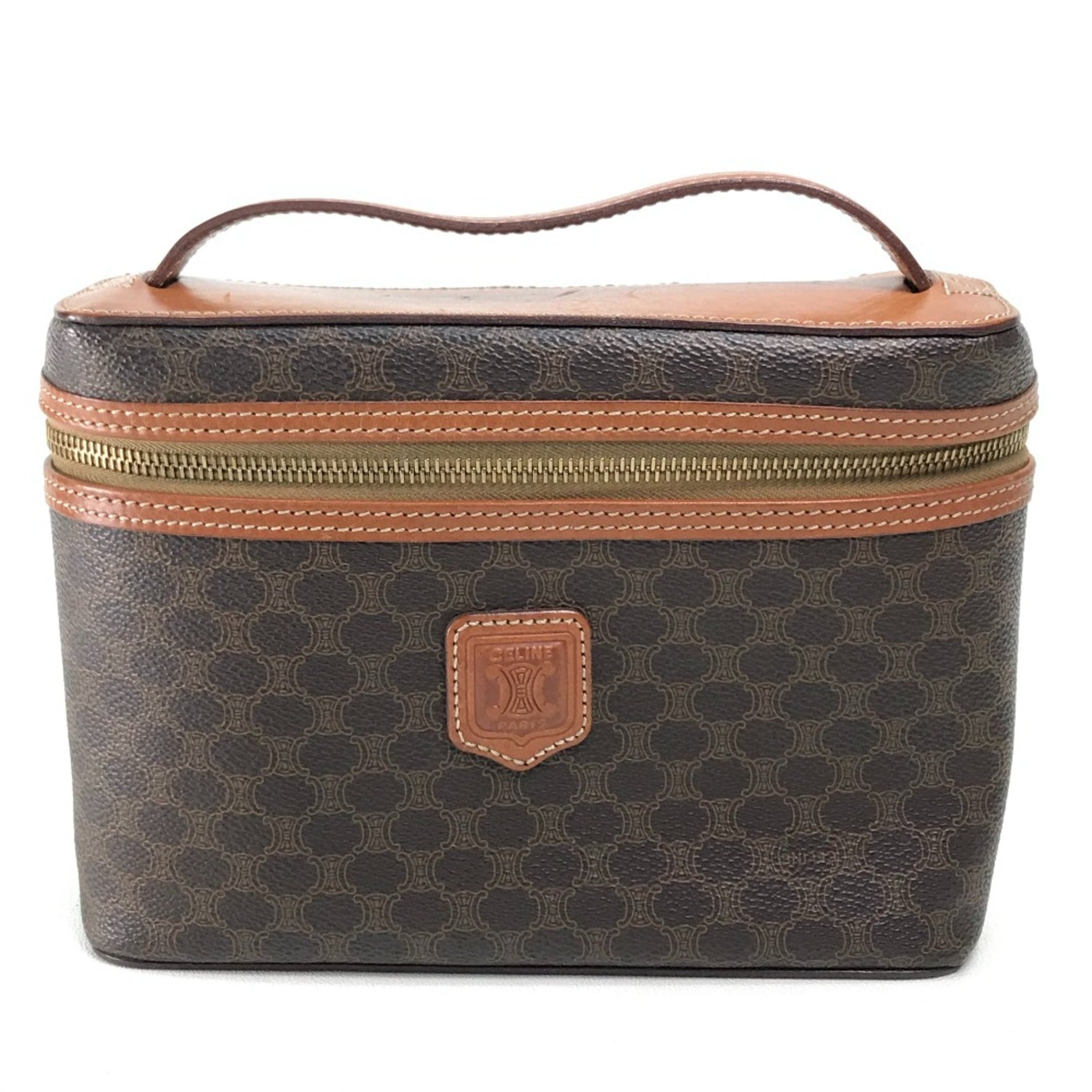 CELINE Macadam Bag Hand Bag Vanity bag