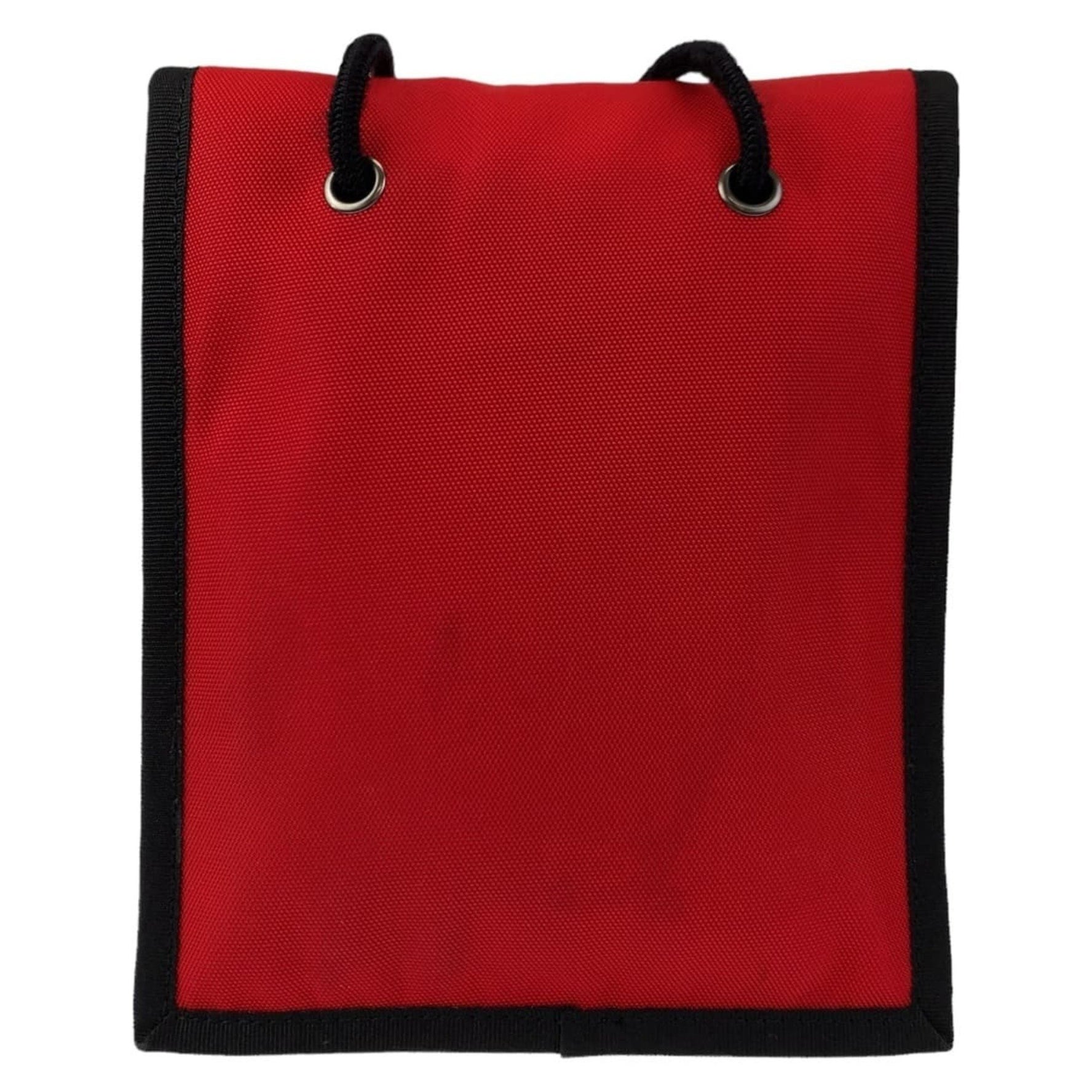 BALENCIAGA Explorer BB logo red silver hardware nylon shoulder bag pochette