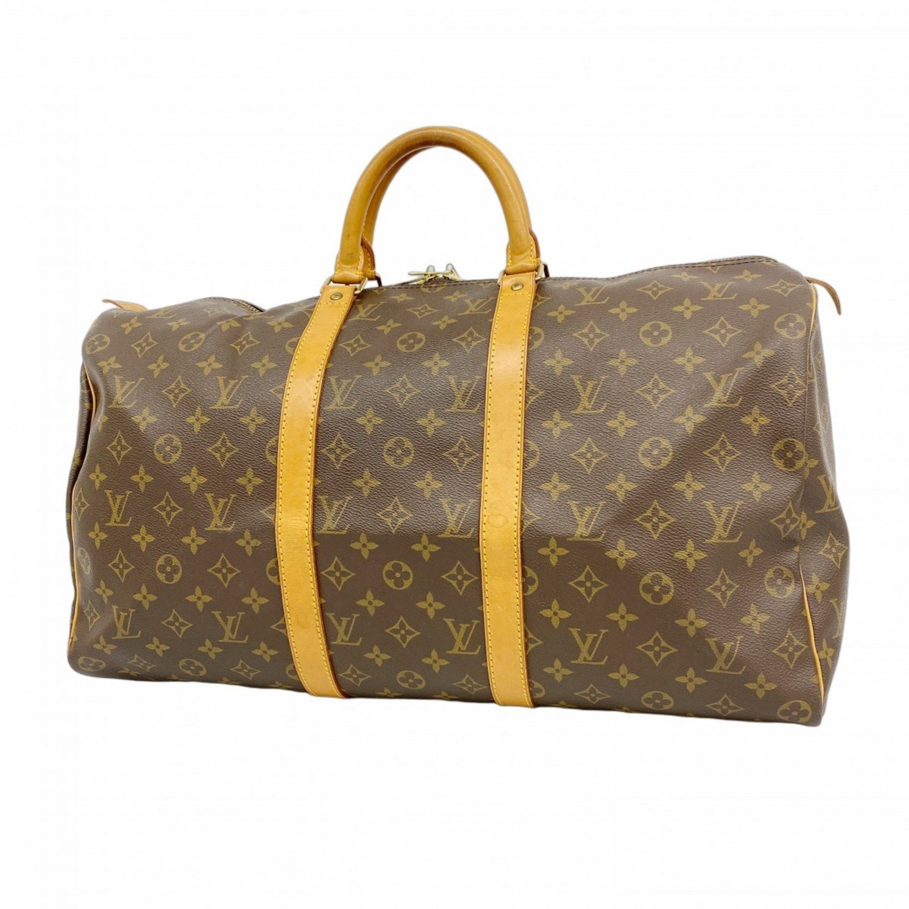 Louis Vuitton Monogram Keepall 50 Boston Bag Men's and