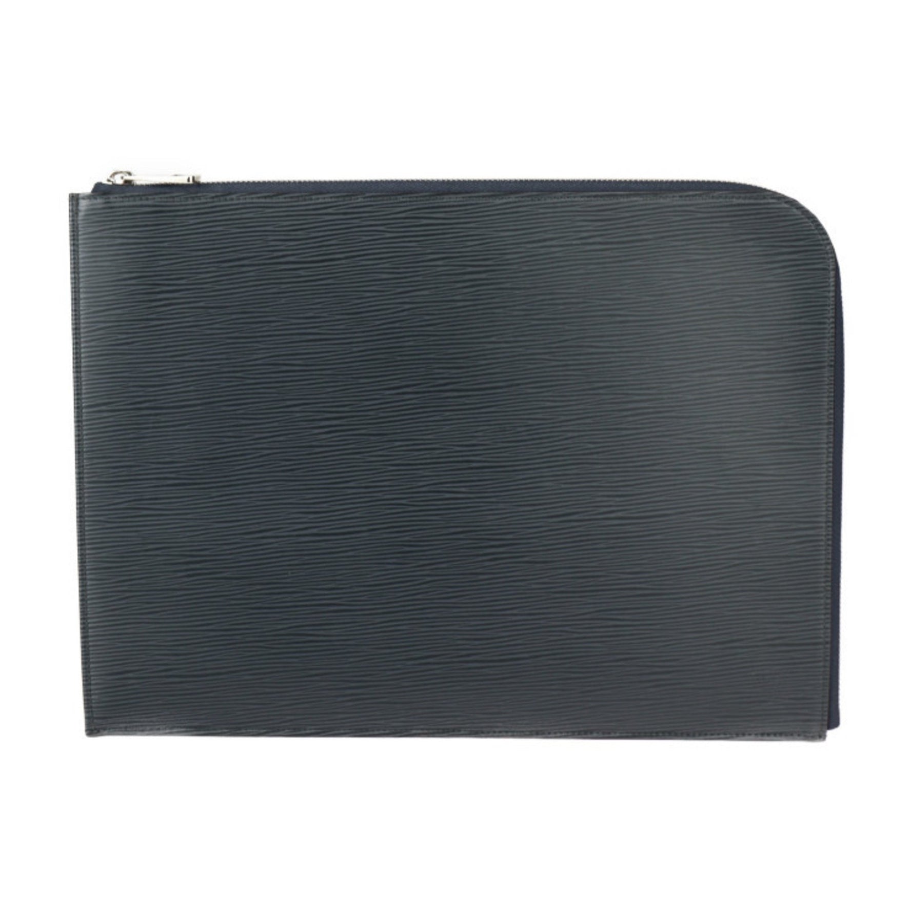 Louis Vuitton Pochette Jour GM Epi Second Bag Leather Blue Marine L-shaped Clutch Pouch