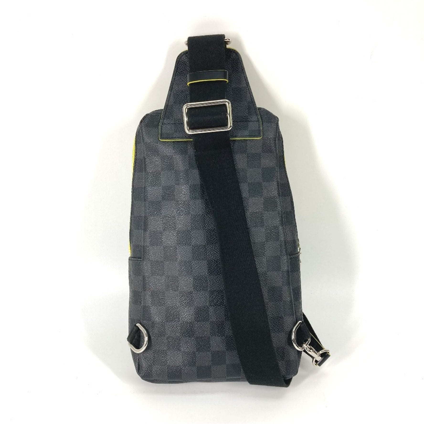 Louis Vuitton Damier Graphite Avenue Sling Bag Cross Body Shoulder Canvas Men's Black