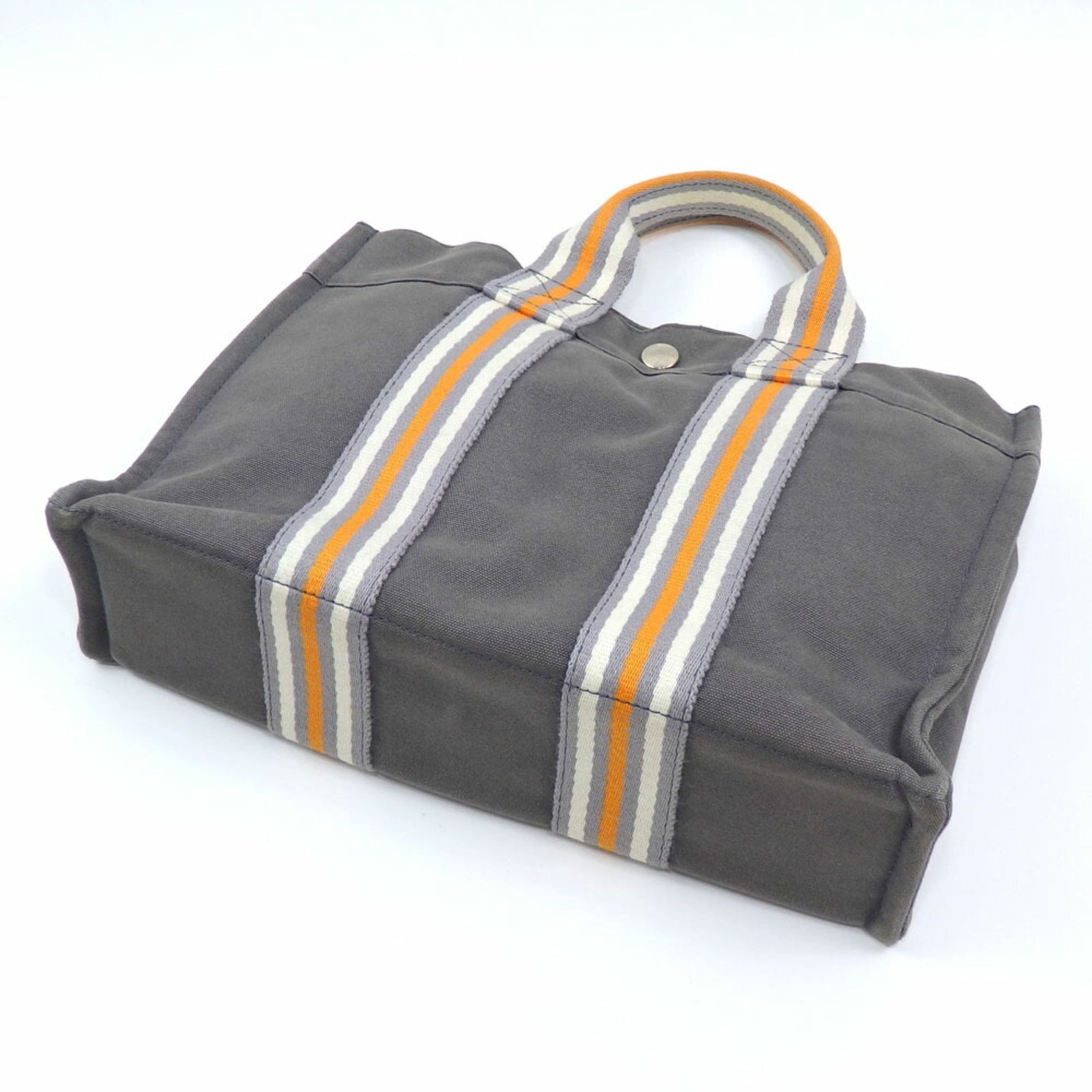 Hermes Hermès Foule Tote PM Bag, Canvas, Ginza Exclusive