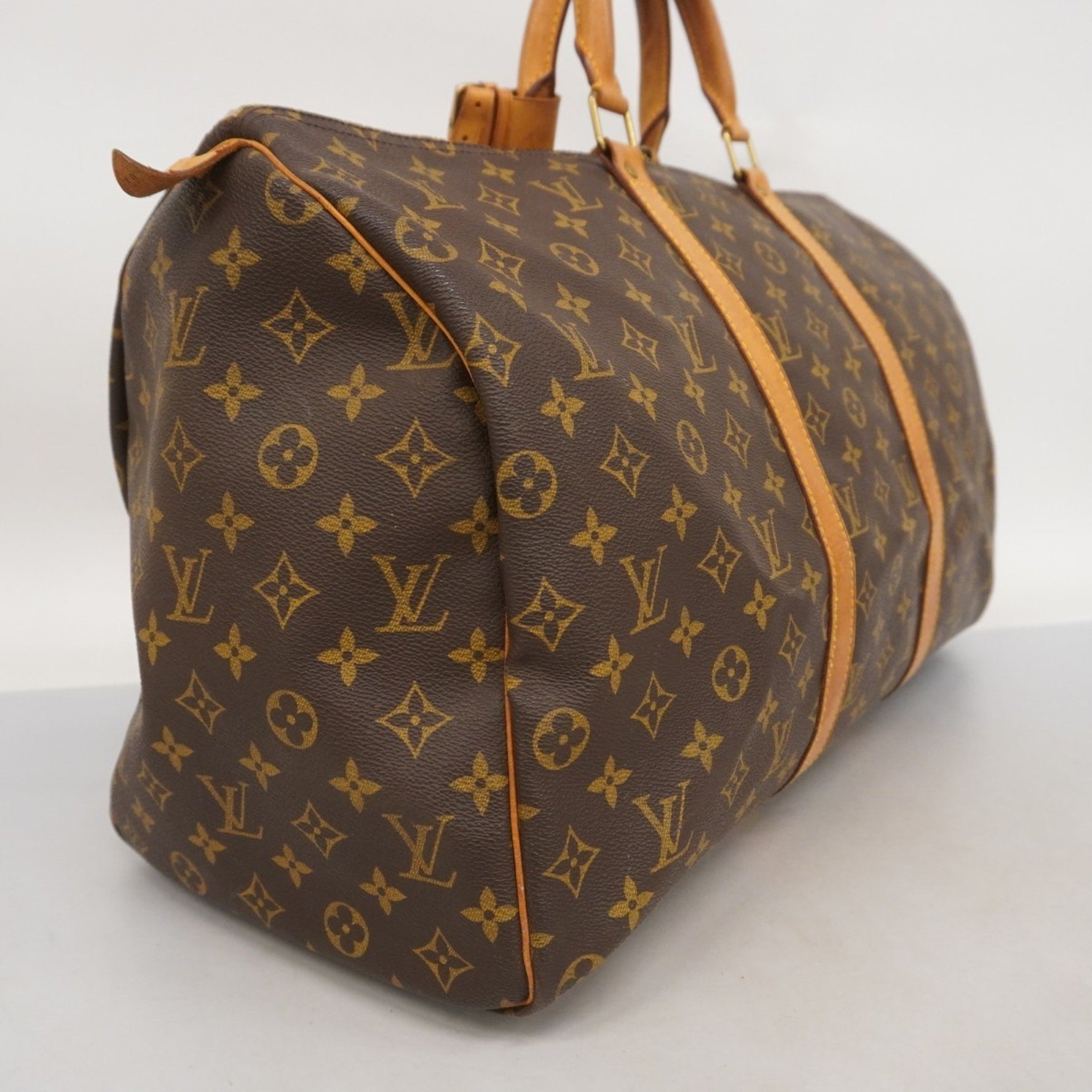Louis Vuitton Monogram Keepall 50 Boston Bag Men's and