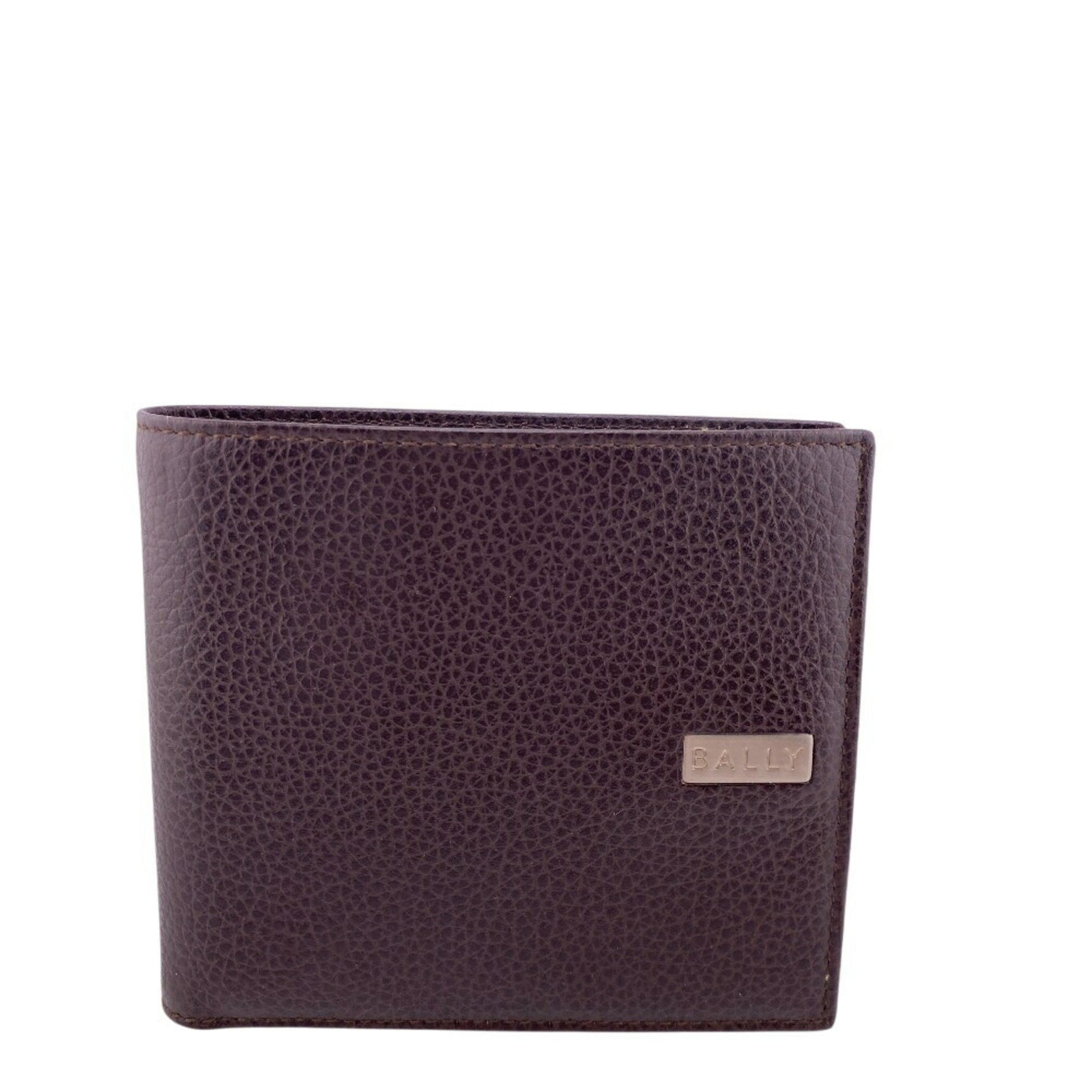 BALLY Billfold Card Case Bi-fold Wallet