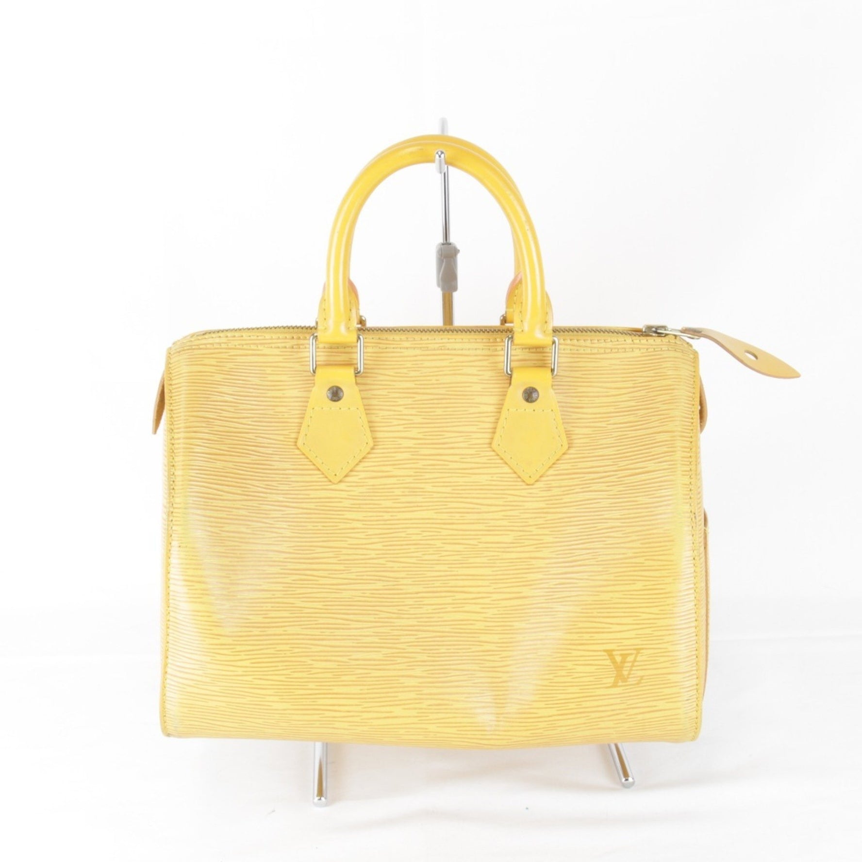 Louis Vuitton Epi Speedy 25 Handbag Leather