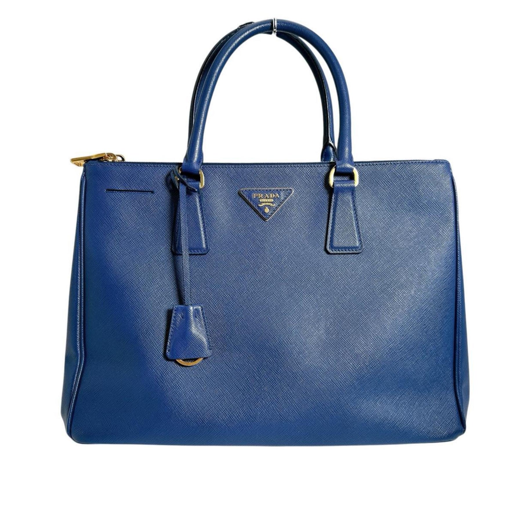 Prada Sapphiano Galleria Leather Handbag Shoulder Bag
