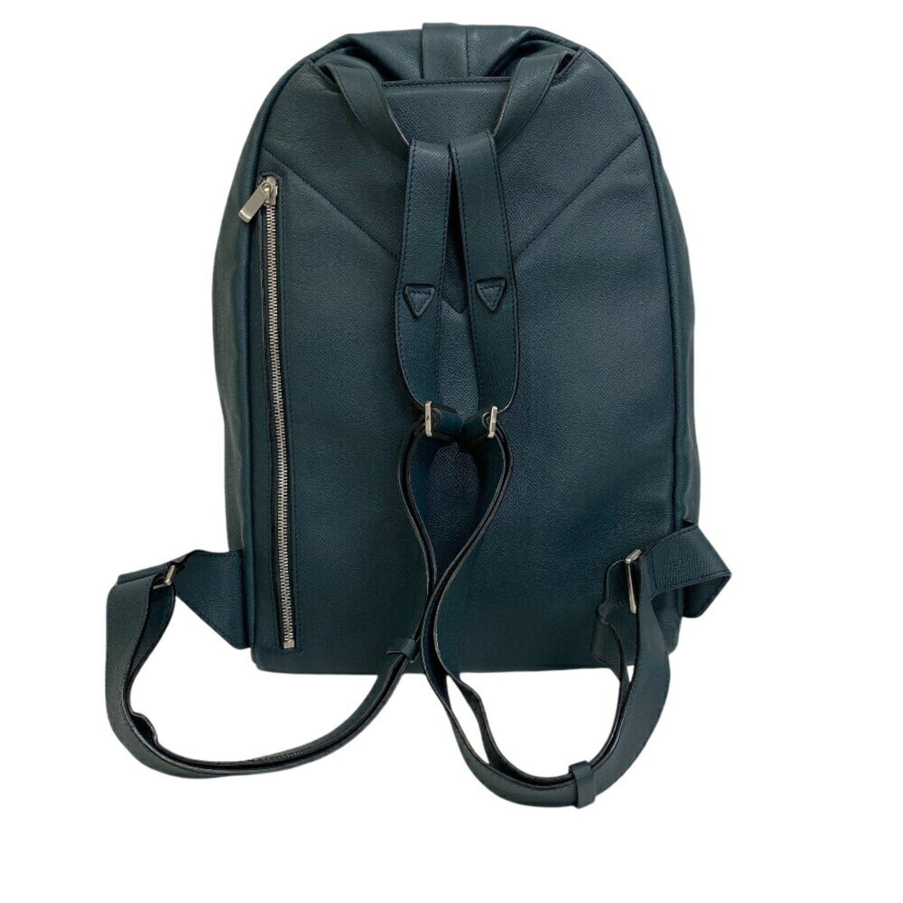 Valextra Daypack Backpack, Blue, Unisex, Z0012839