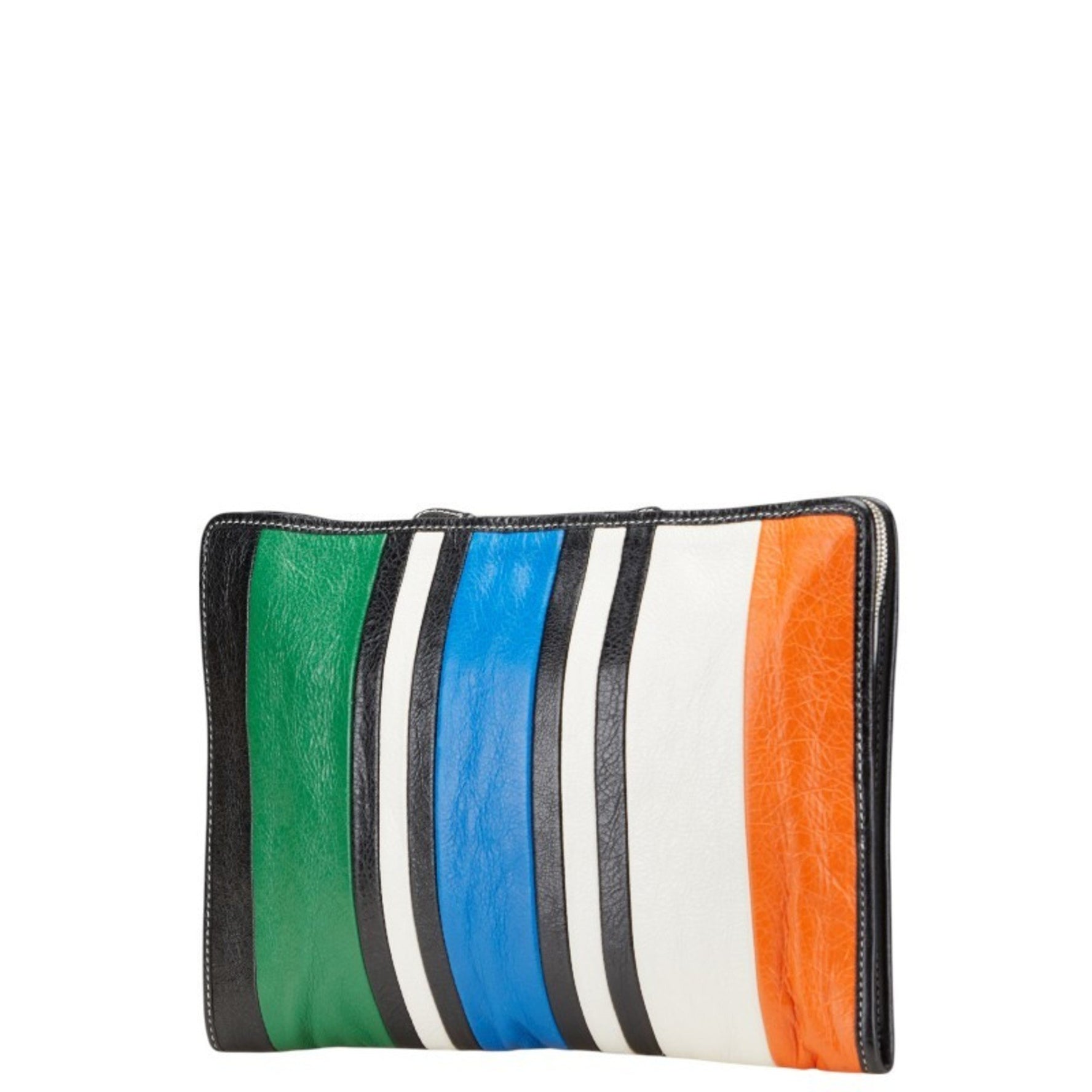 Balenciaga Bazaar clutch bag/second bag multicolored leather