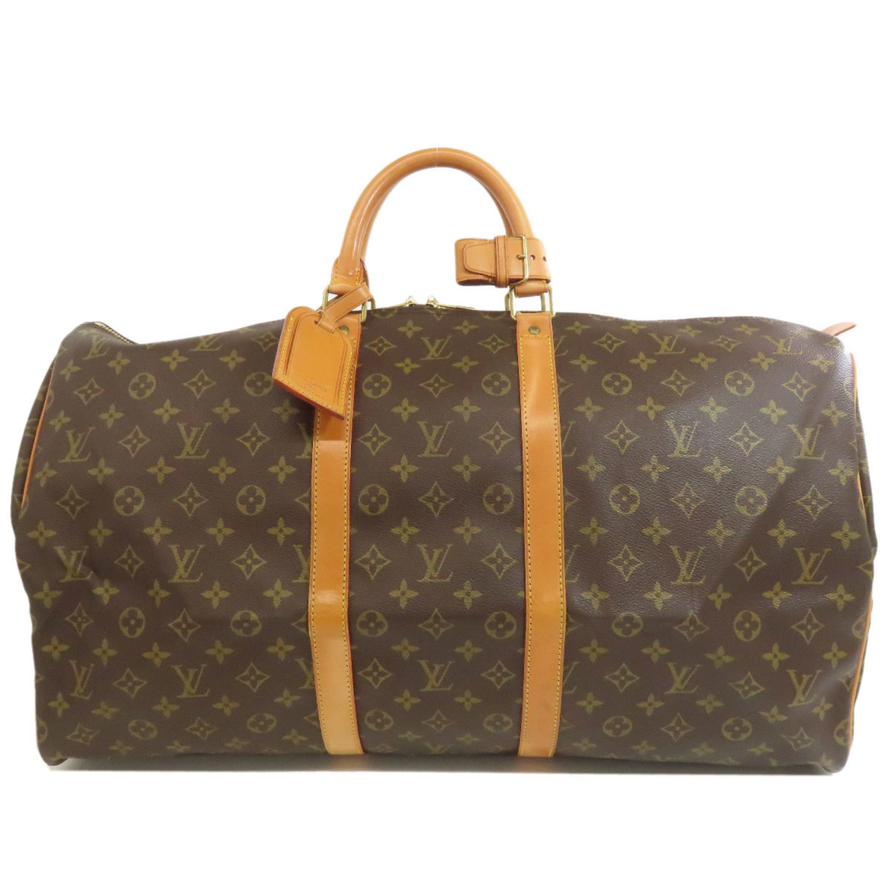 Louis Vuitton Keepall 55 Boston Bag Monogram Canvas LOUIS VUITTON