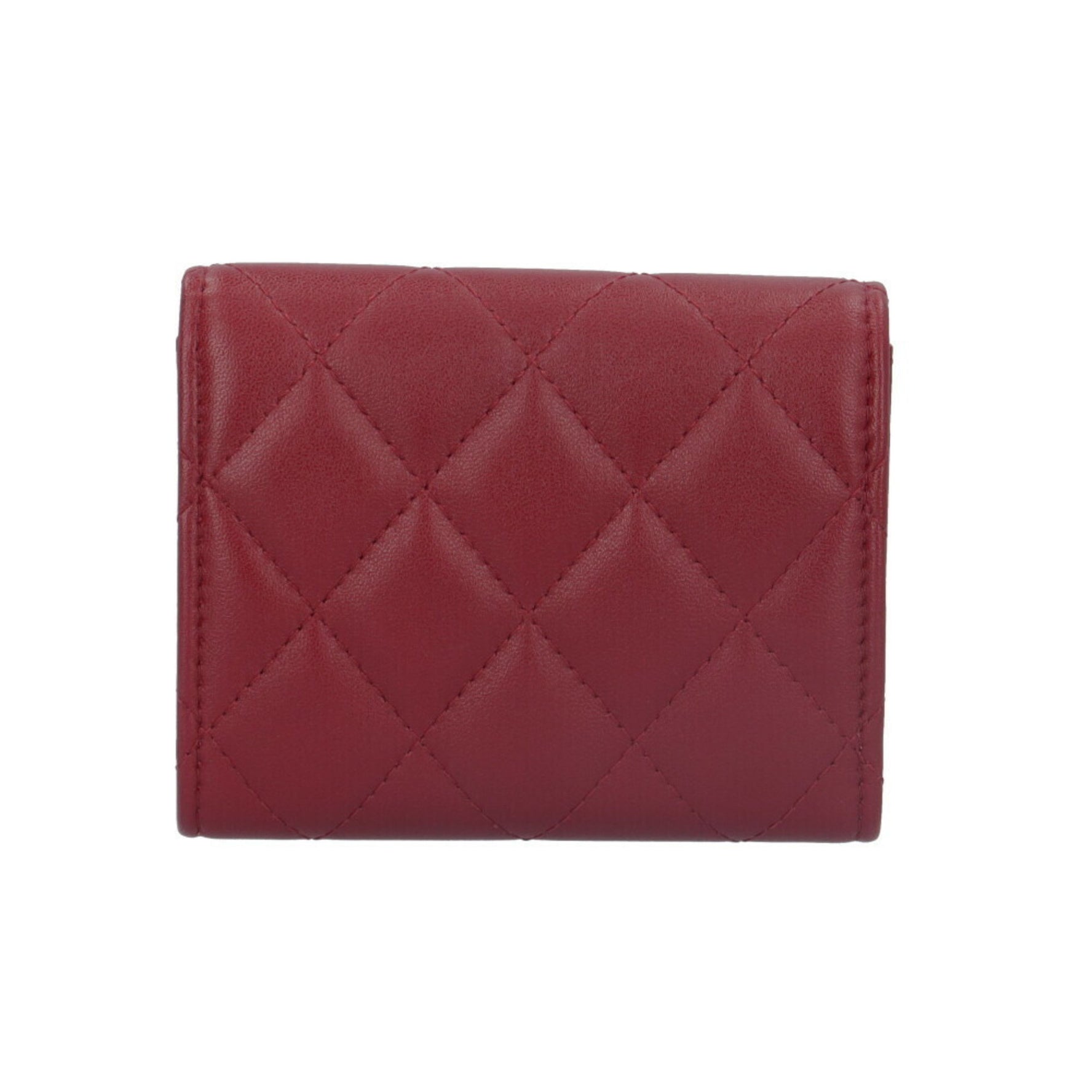 Chanel Matelasse Coin Case Leather