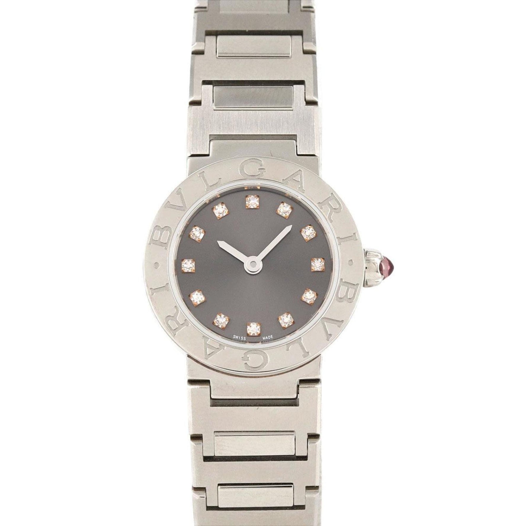 Bvlgari 12P BB23S SS Wristwatch Quartz