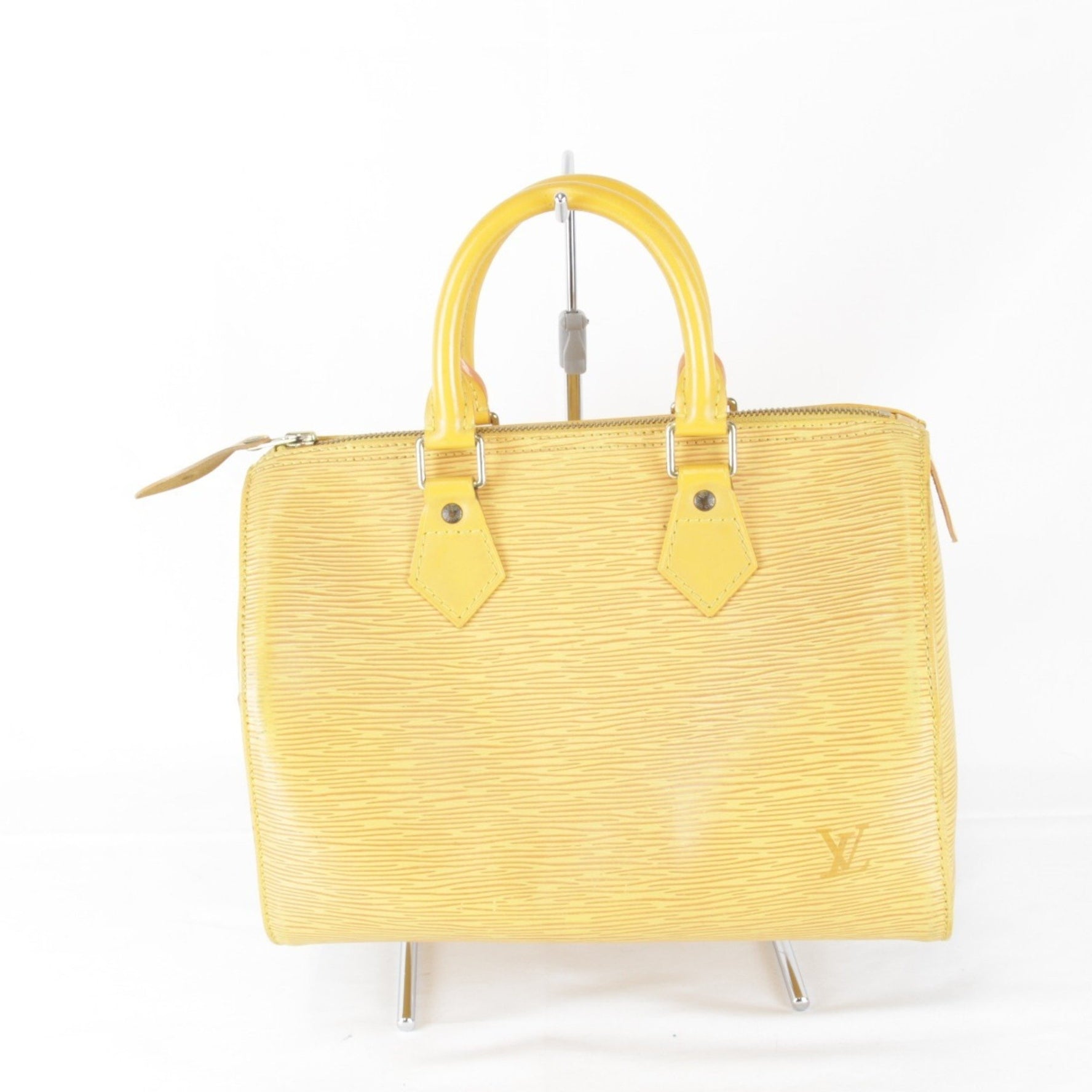 Louis Vuitton Epi Speedy 25 Handbag Leather