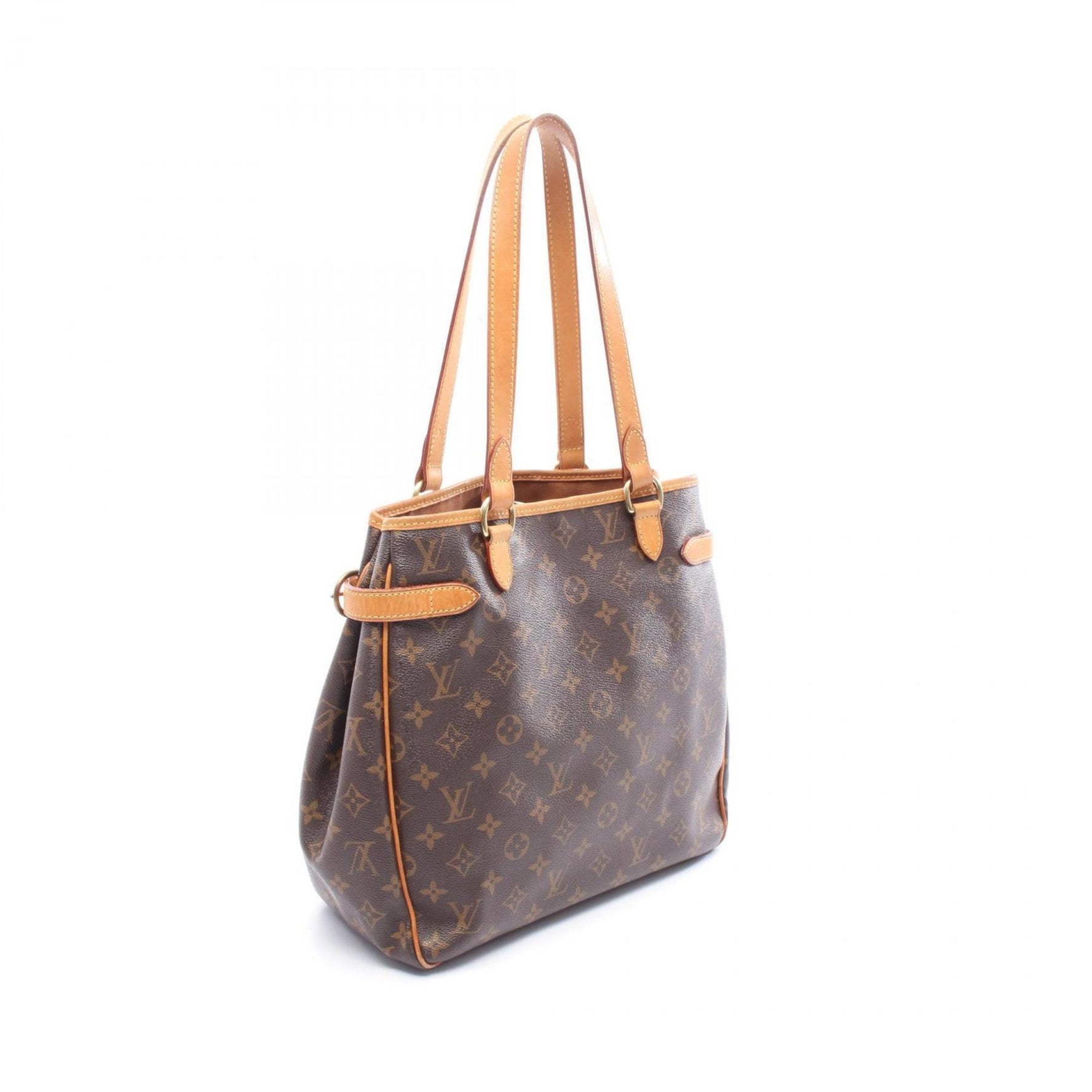 Louis Vuitton Batignolles Vertical Tote Bag, Coated Canvas and Leather, Monogram