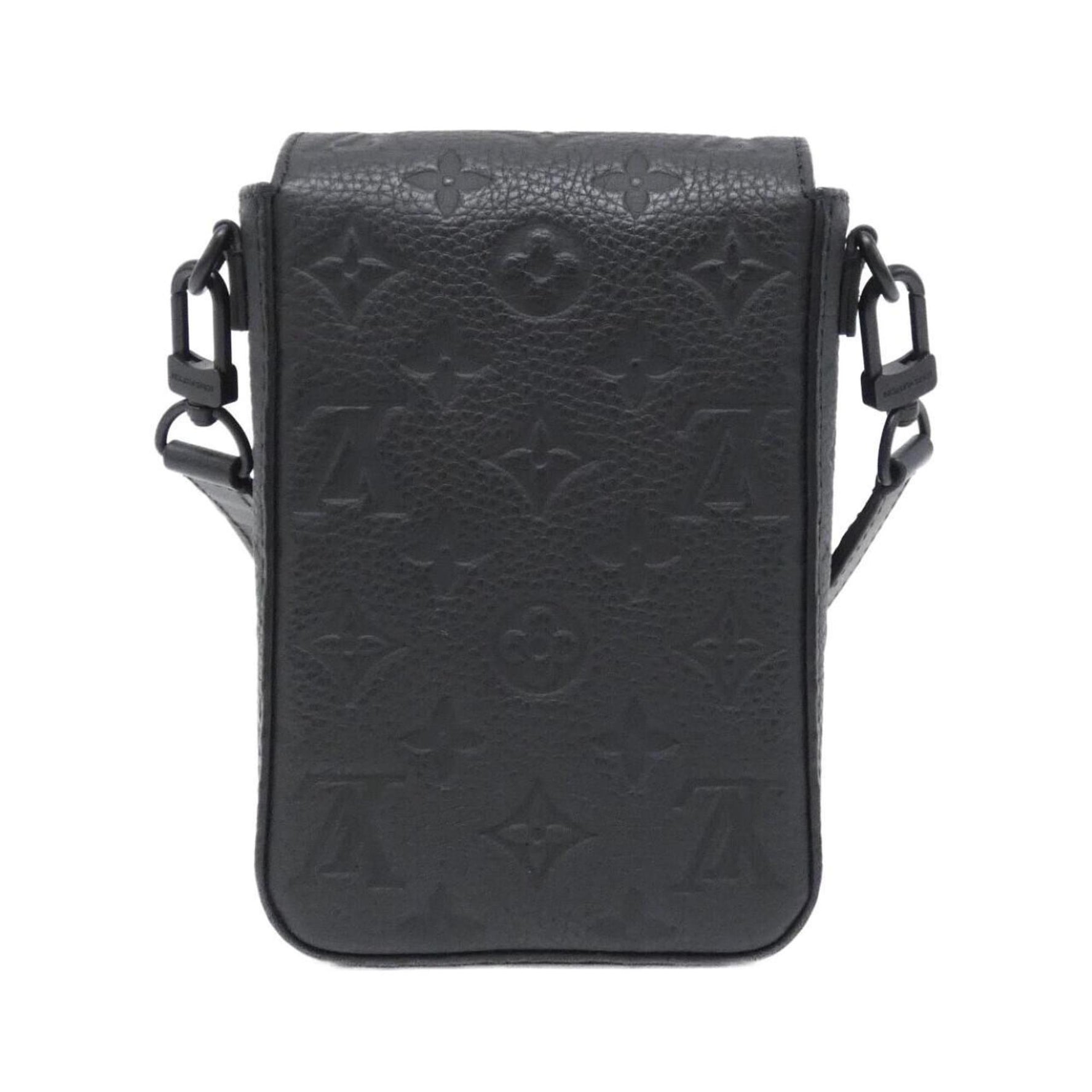 Louis Vuitton Taurillon Monogram S-Lock Vertical Wearable Wallet Shoulder Bag