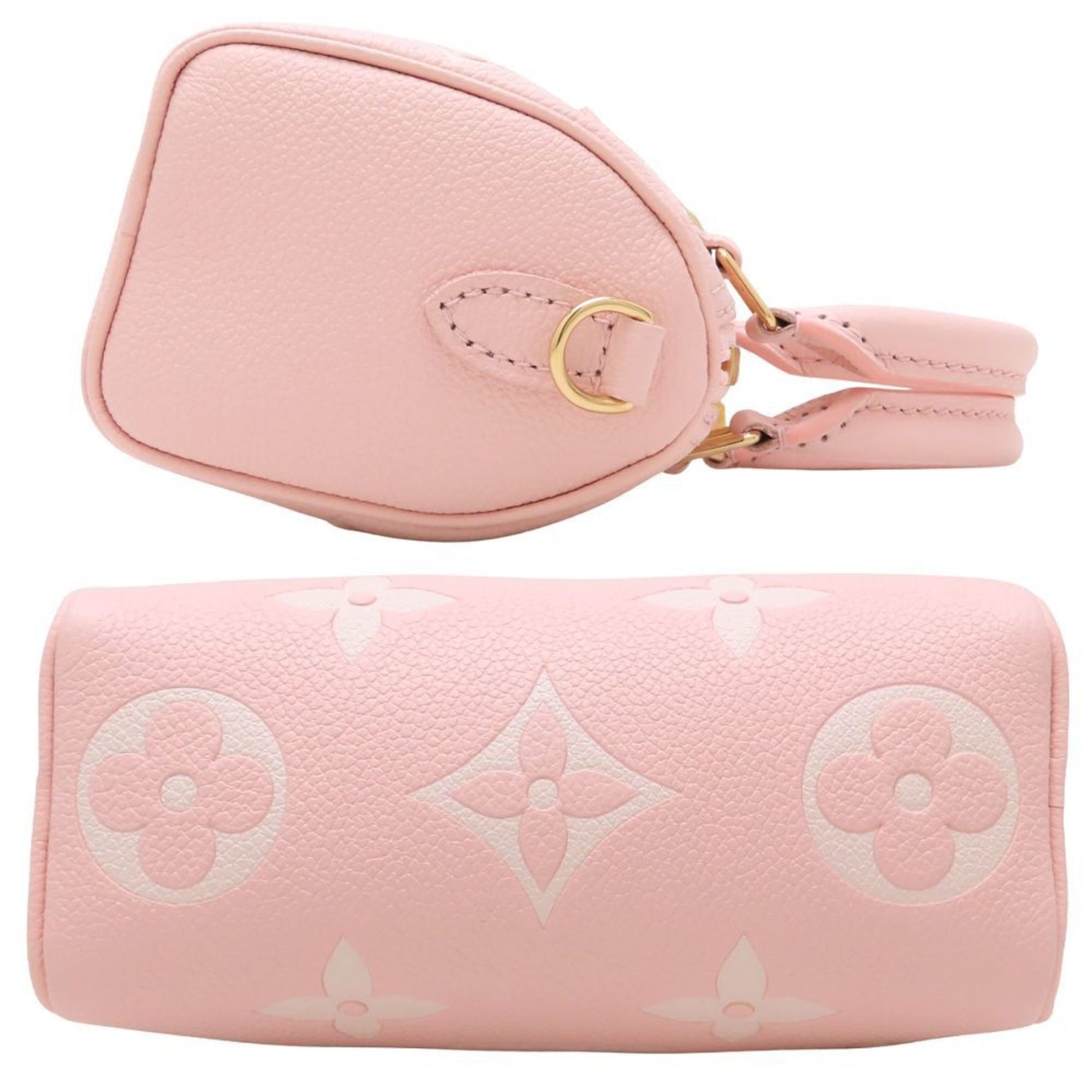 LOUIS VUITTON Monogram Empreinte Nano Speedy Handbag