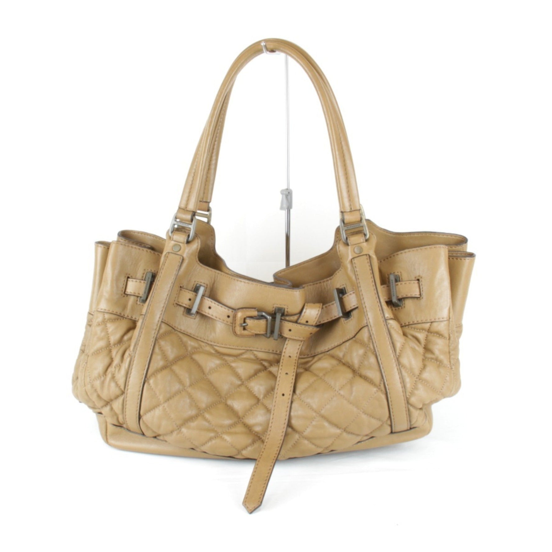 BURBERRY Tote bag leather ladies