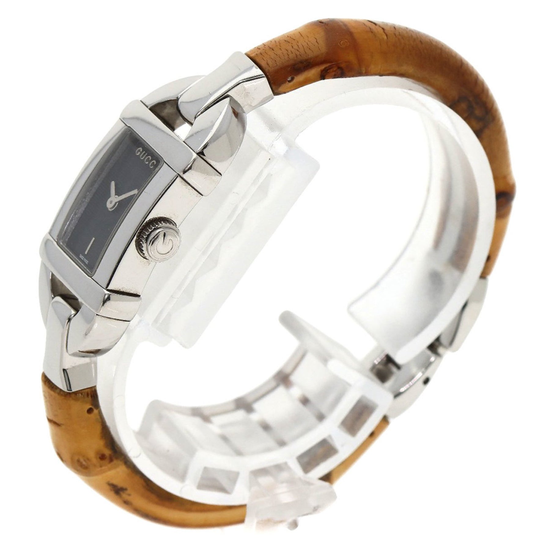 Gucci Bamboo Watch Stainless Steel Ladies