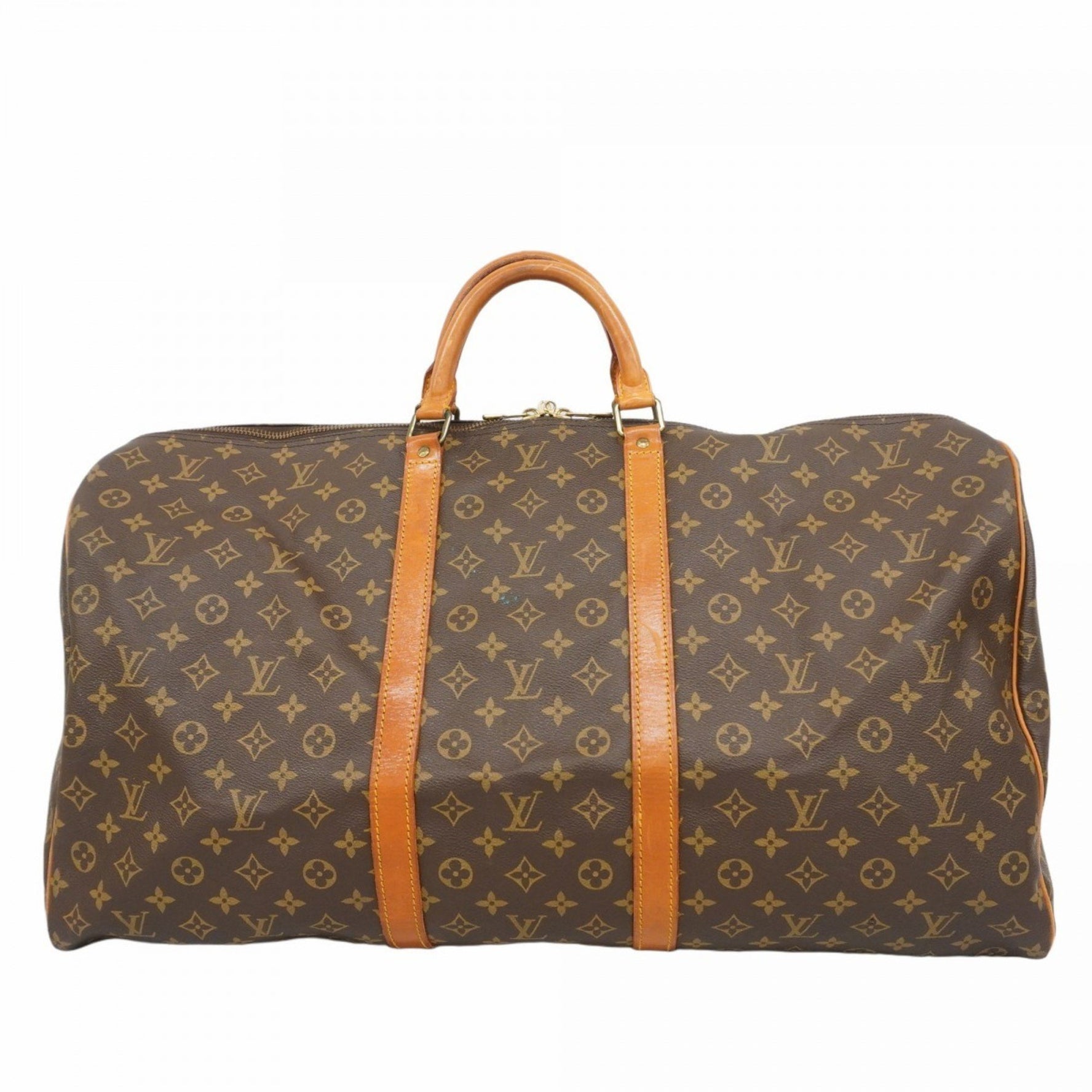 Louis Vuitton Monogram Keepall 60 Boston Bag Men's and