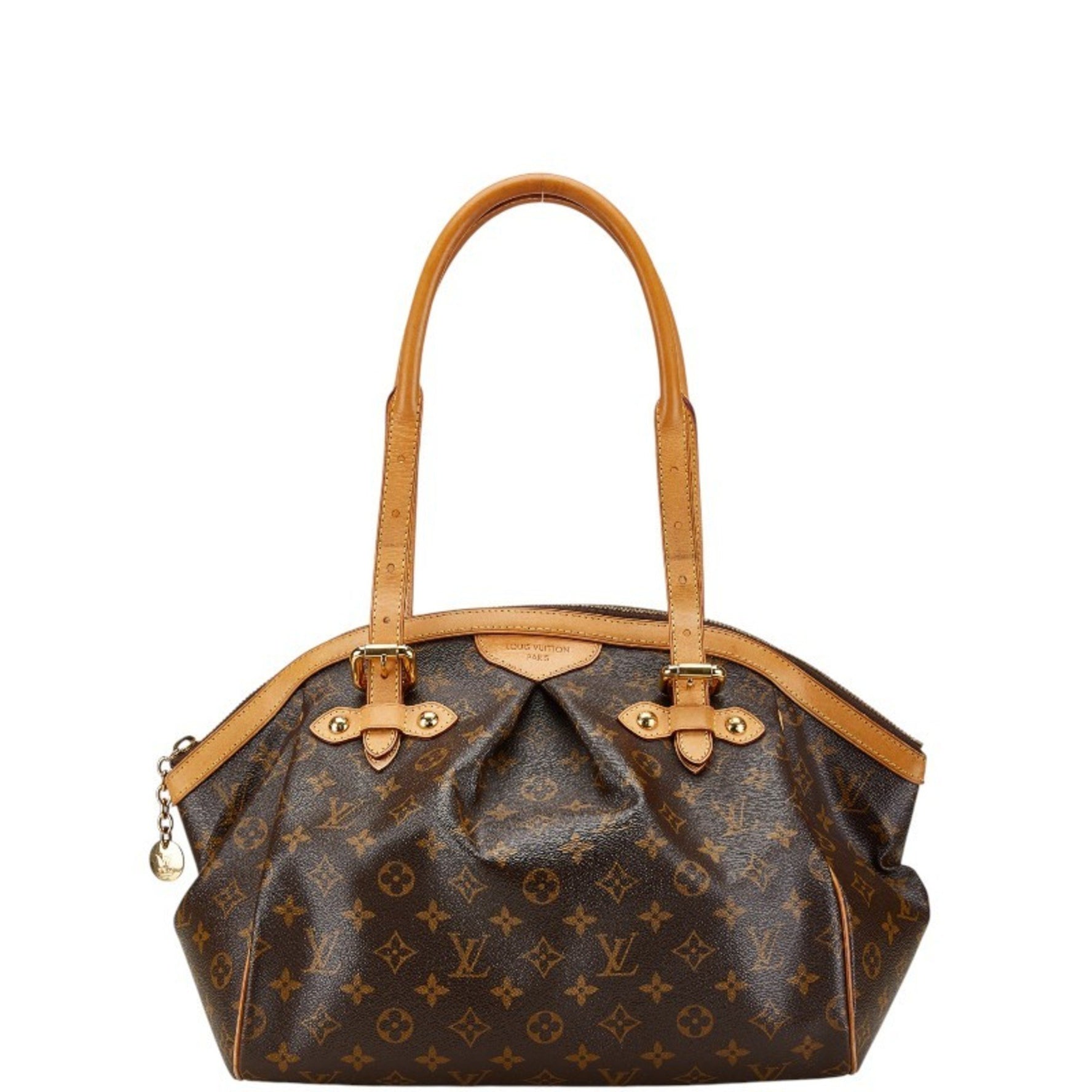 Louis Vuitton Monogram Tivoli GM Shoulder Bag PVC Leather
