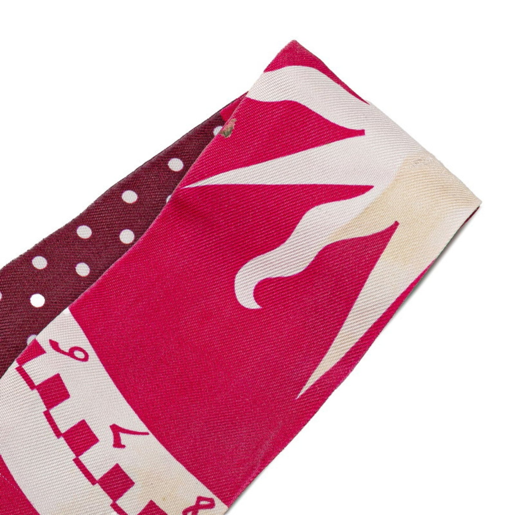 Hermes Twilly ASTROLOGIE A POIS Astrology Pois Rouge Scarf Muffler Silk