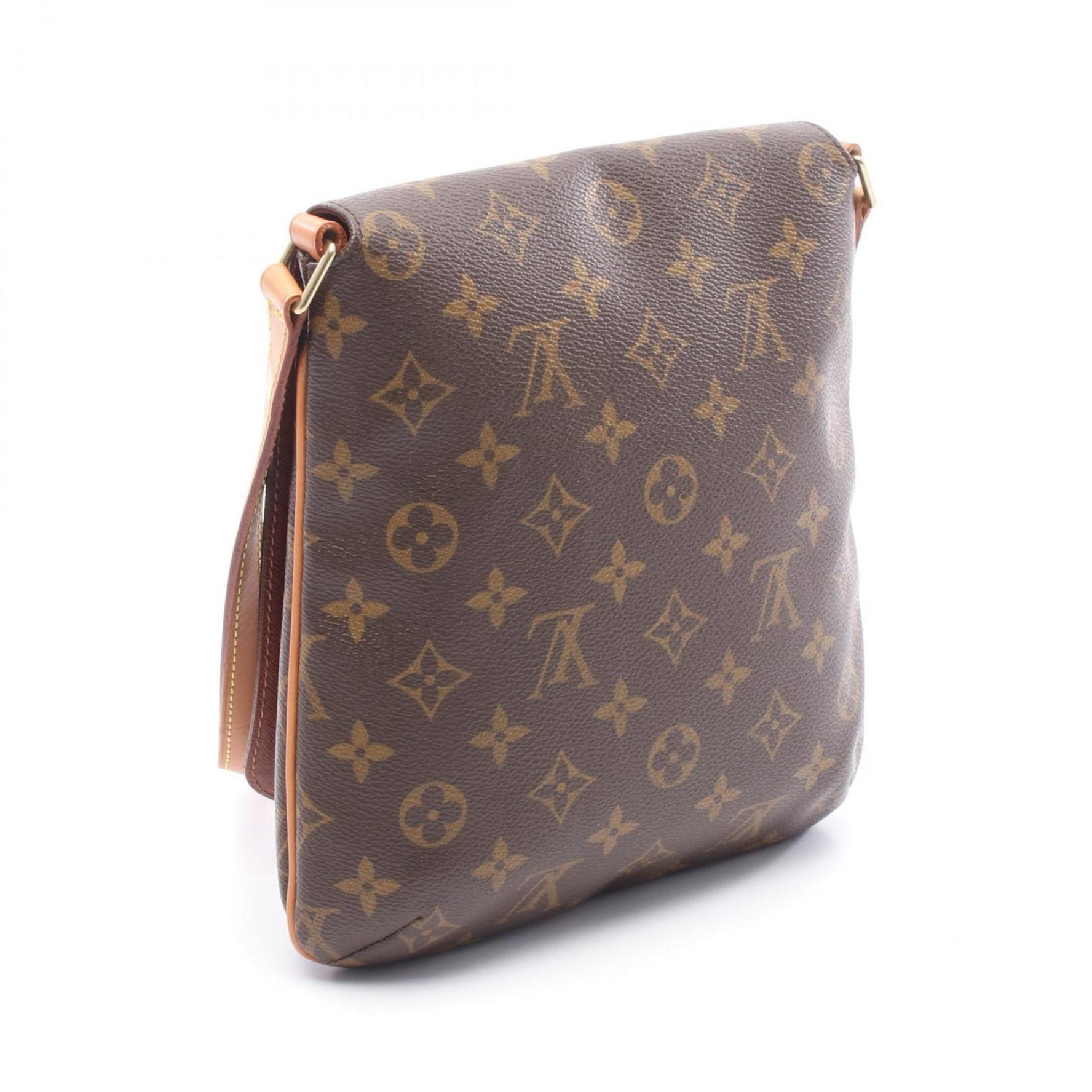 Louis Vuitton Musette Salsa Short Strap Shoulder Bag in Coated Canvas and Leather with Monogram Design