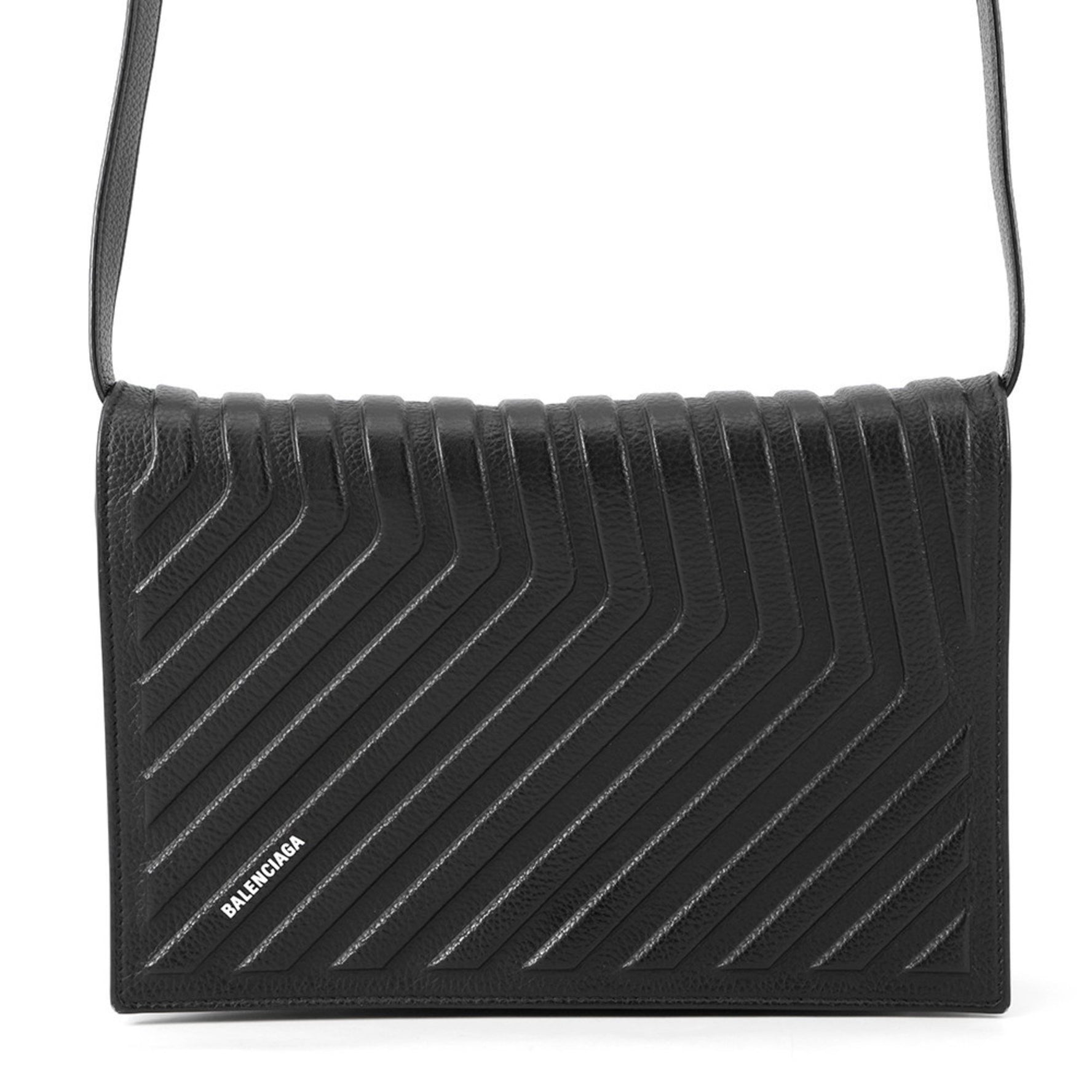 Balenciaga Shoulder Bag Calf Flap