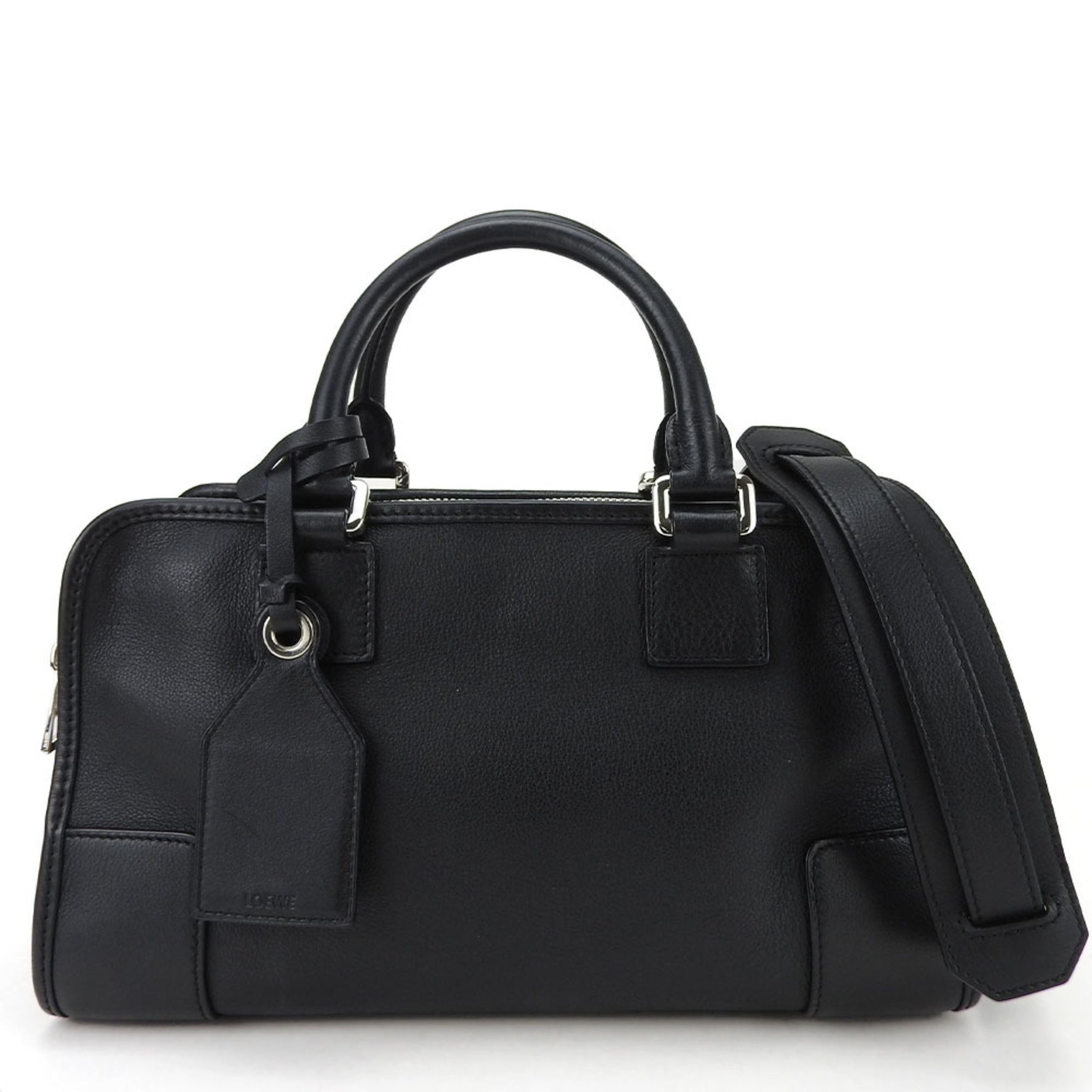 LOEWE Handbag Amazona 28 Leather Anagram