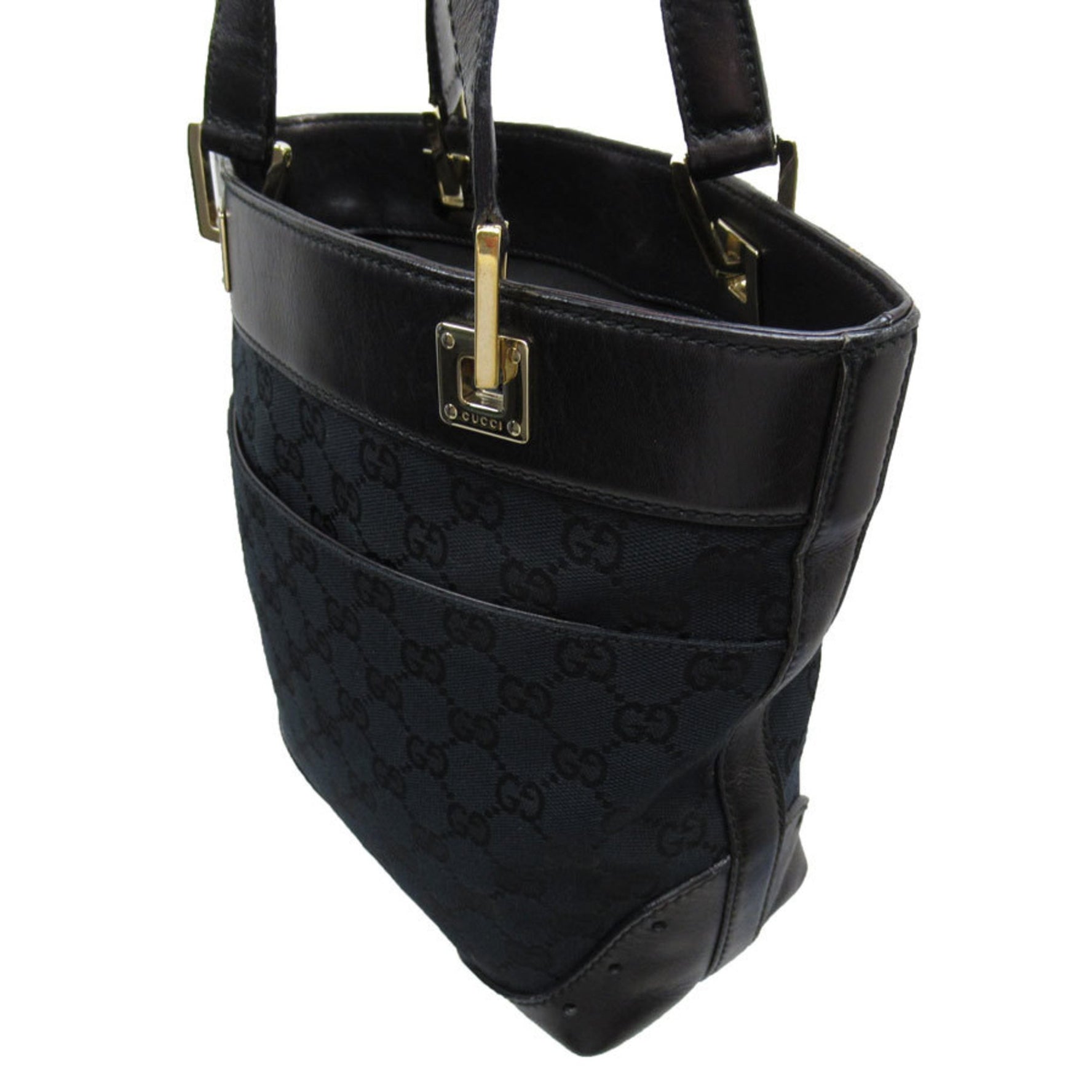 GUCCI Shoulder Bag GG Pattern Canvas Men's