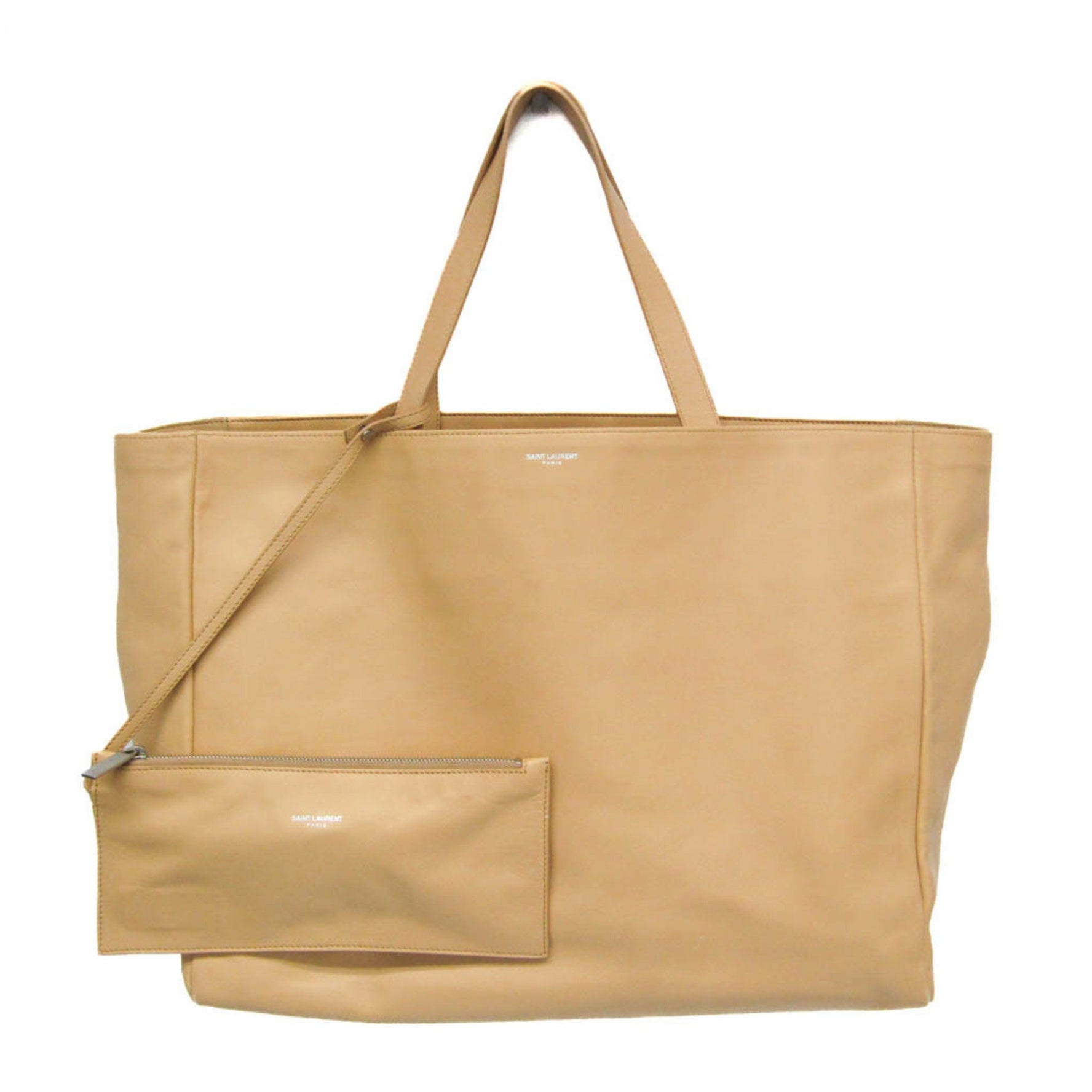 Saint Laurent Leather Tote Bag
