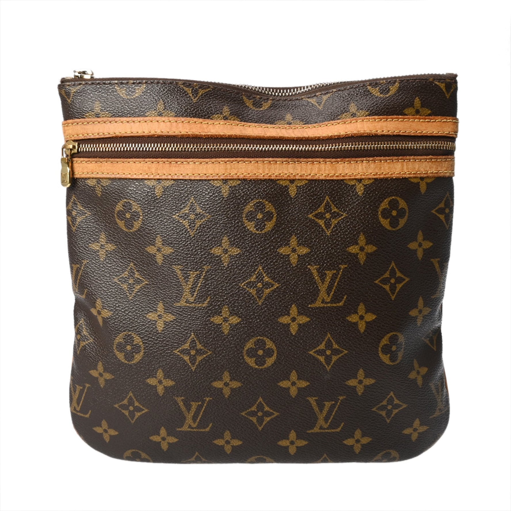 LOUIS VUITTON Monogram Pochette Bosphore Men's/Women's Canvas Shoulder Bag, B-Rank, Pre-Owned, Ginzo