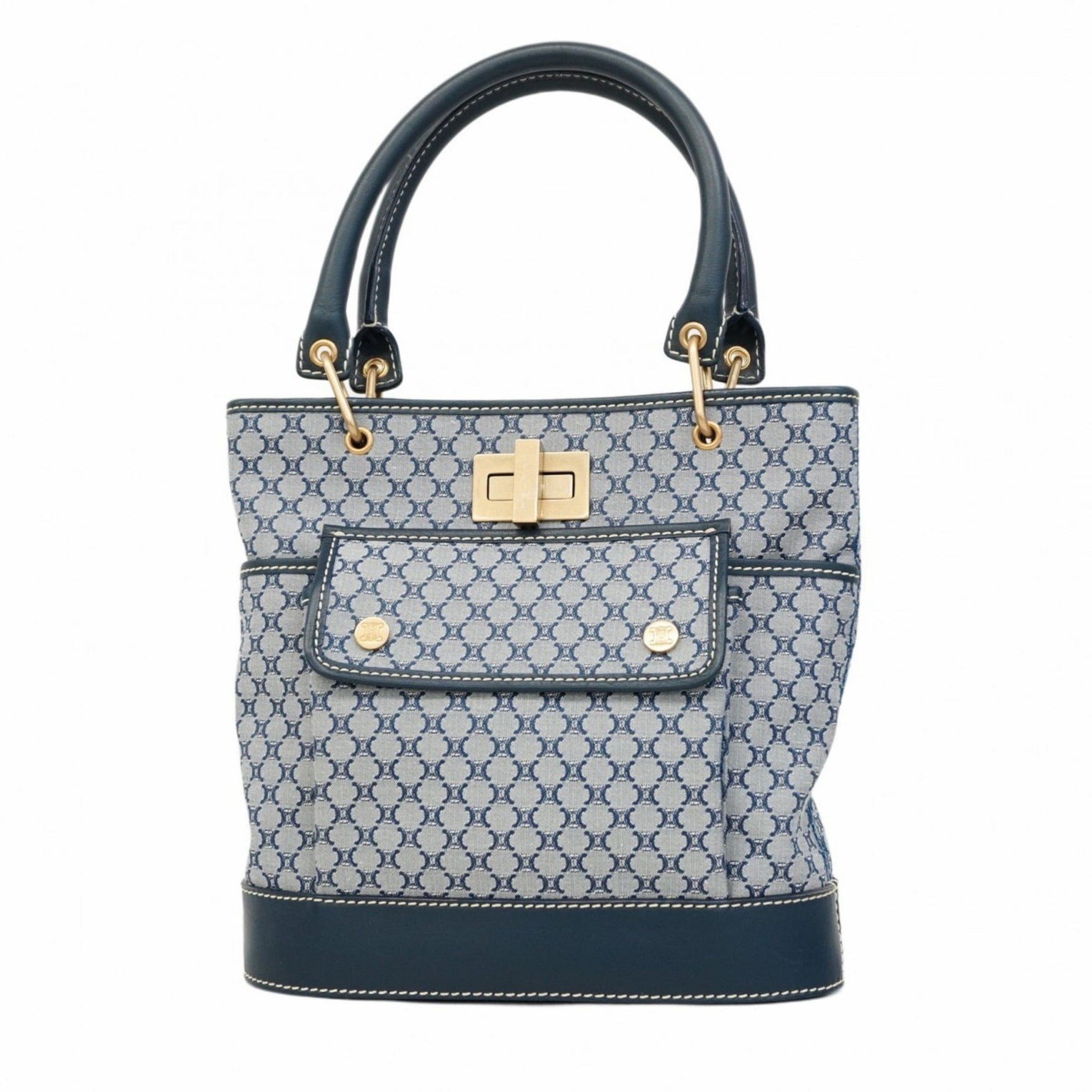 Celine tote bag in macadam canvas