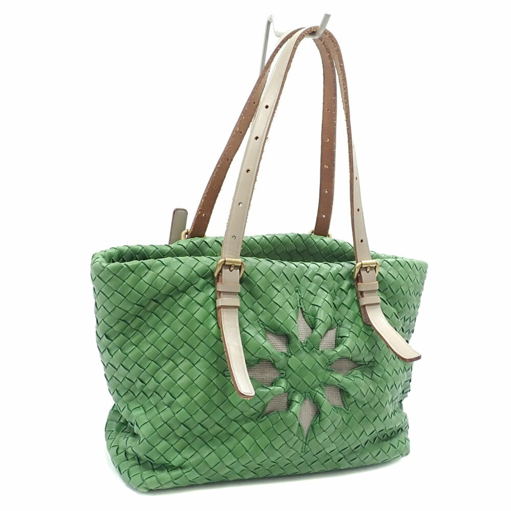 Bottega Veneta Marchese Intrecciato Tote Bag, Lambskin