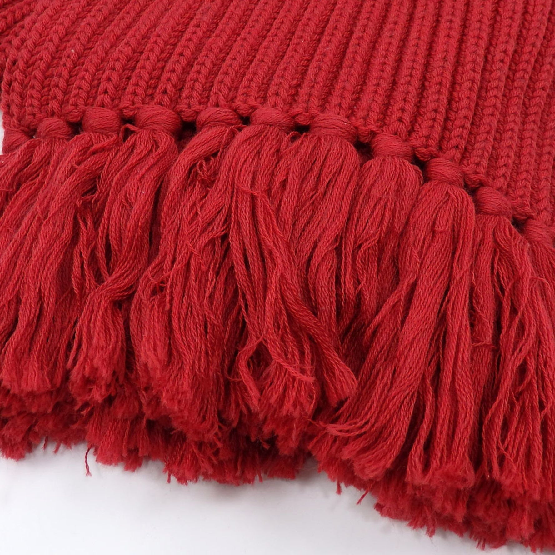 Christian Dior scarf wool, red