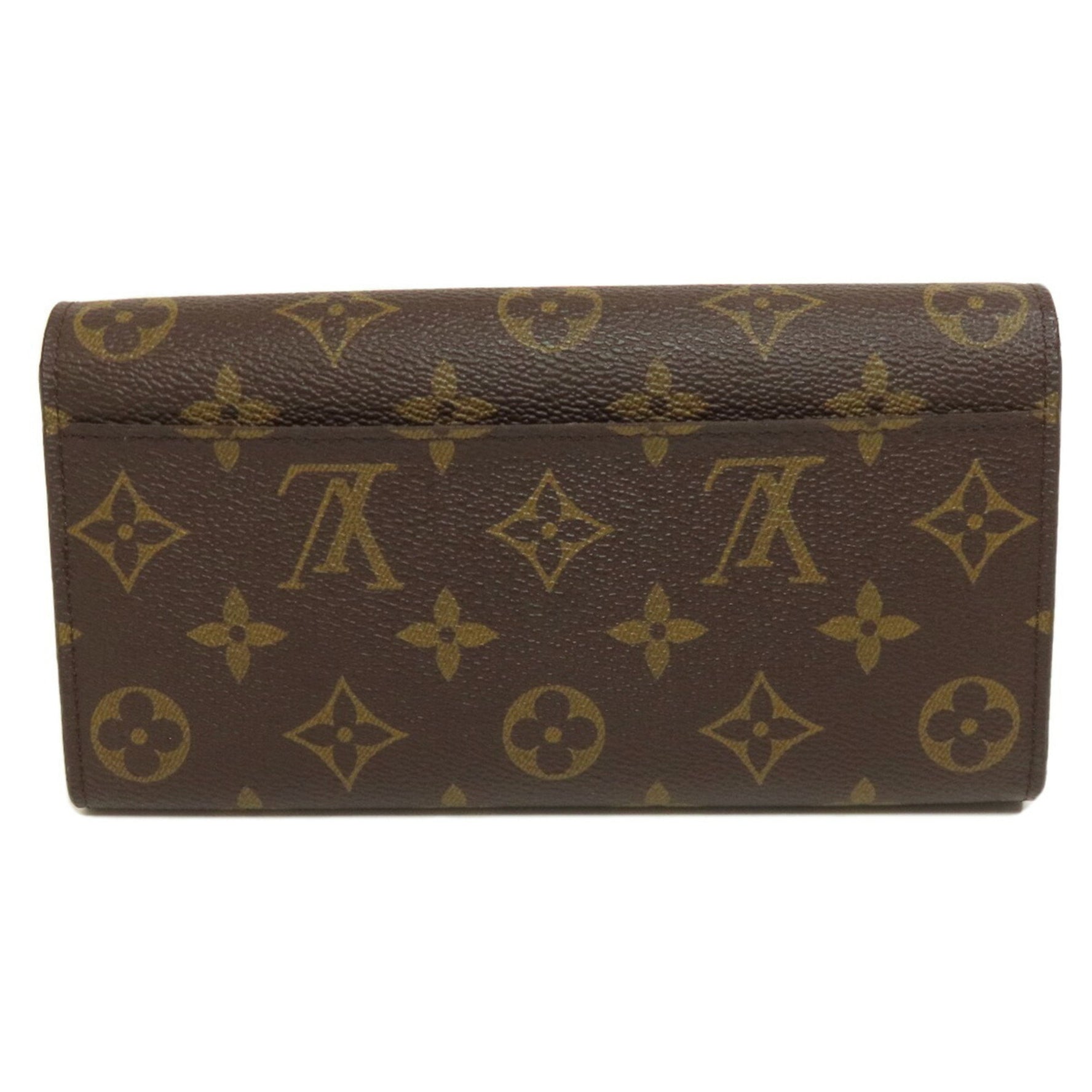 Louis Vuitton Portefeuille Sarah Long Wallet Monogram Canvas