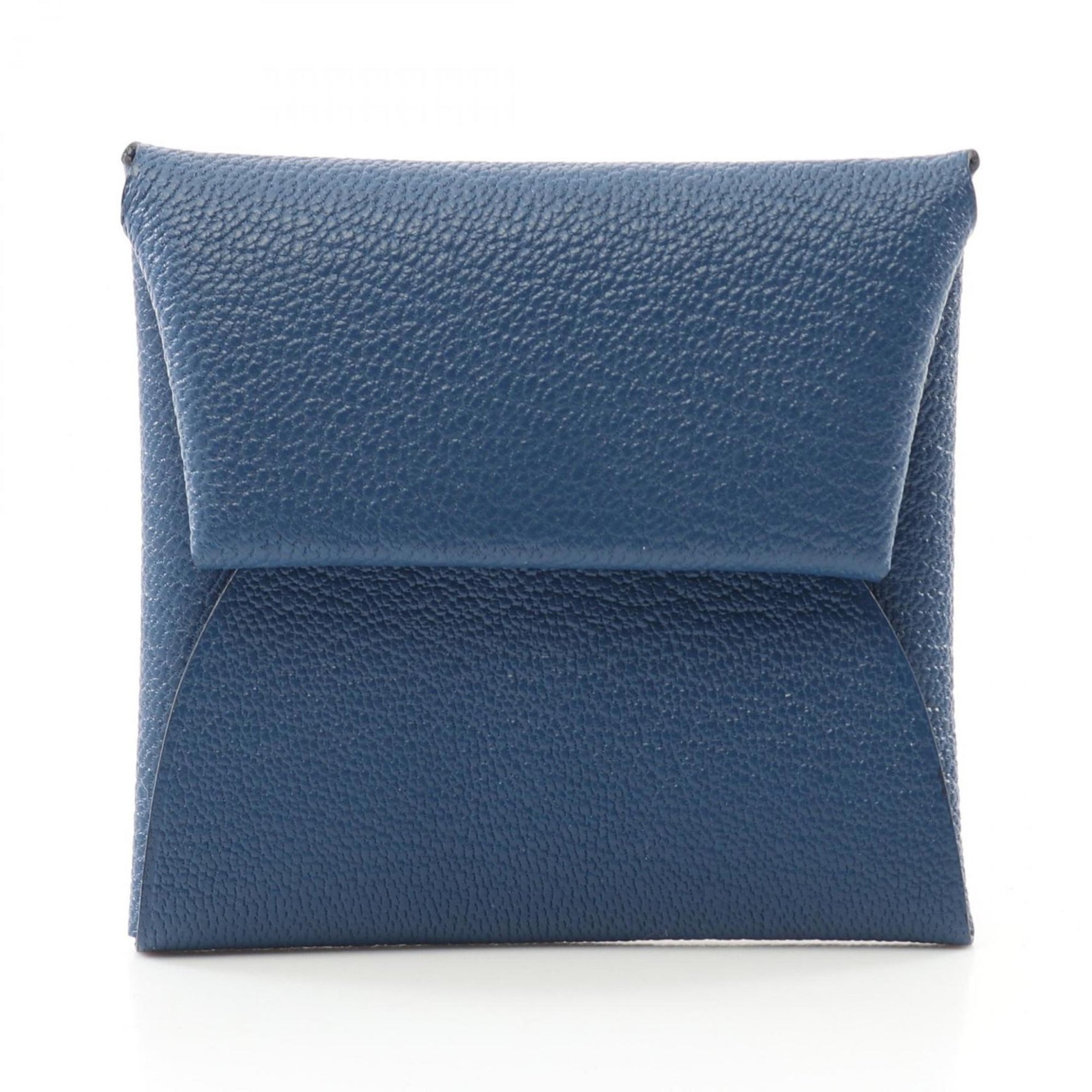 Hermes Bastia Tie Wallet/Coin Case Wallet Chevre