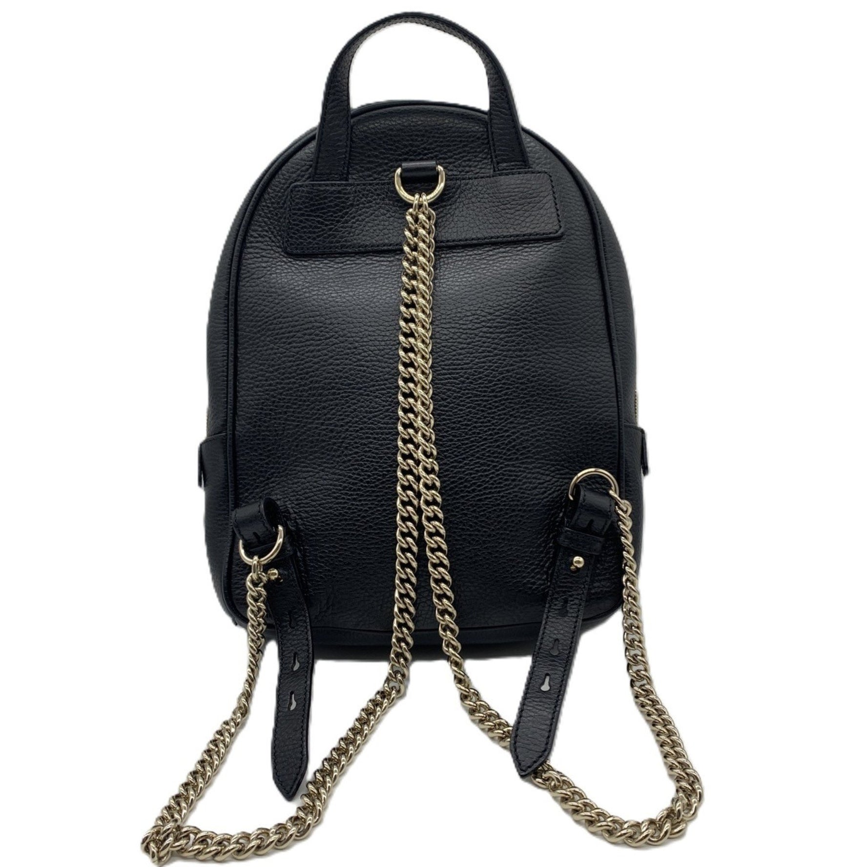 Gucci Soho Interlocking G Backpack Leather