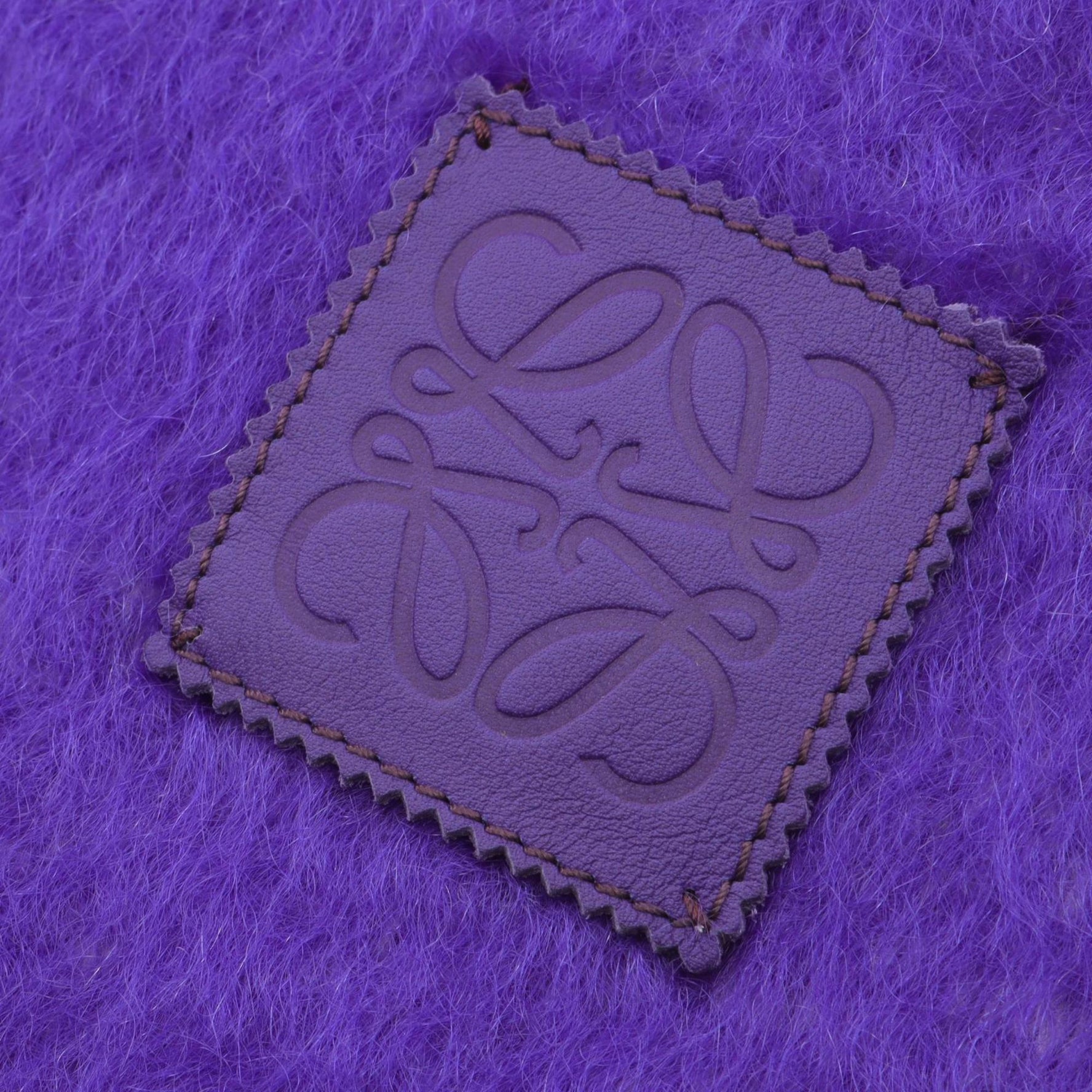 LOEWE Anagram Scarf, Wool and Mohair