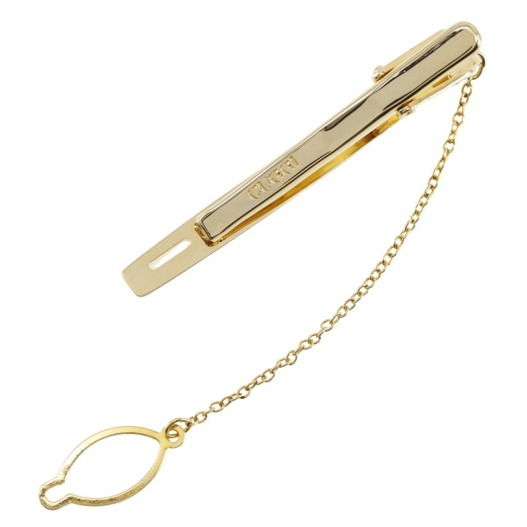 GUCCI tie pin plated logo