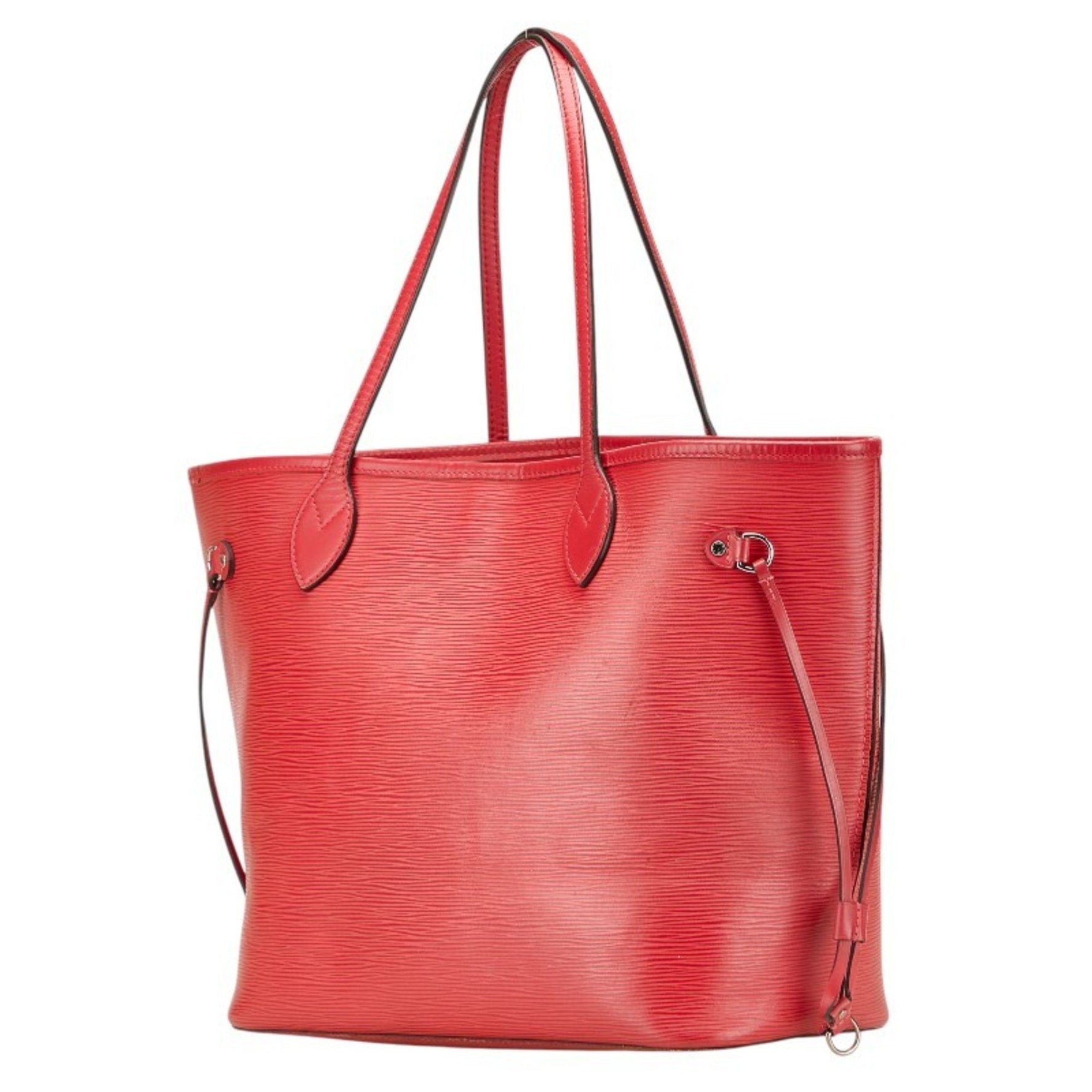 Louis Vuitton Epi Neverfull MM Tote Bag/Handbag Carmine Red Leather LOUIS VUITTON