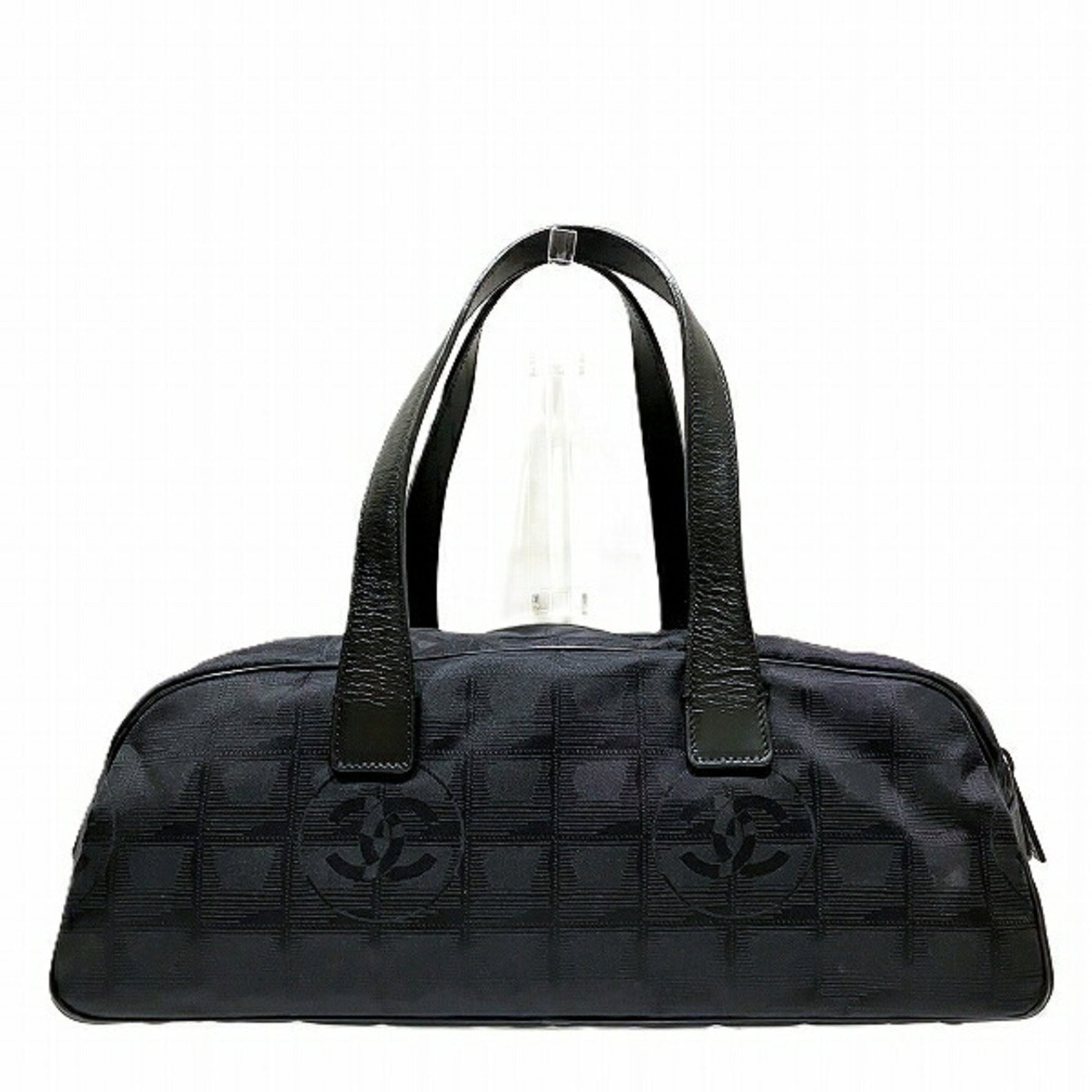 CHANEL New Travel Line Mini Boston Bag Handbag