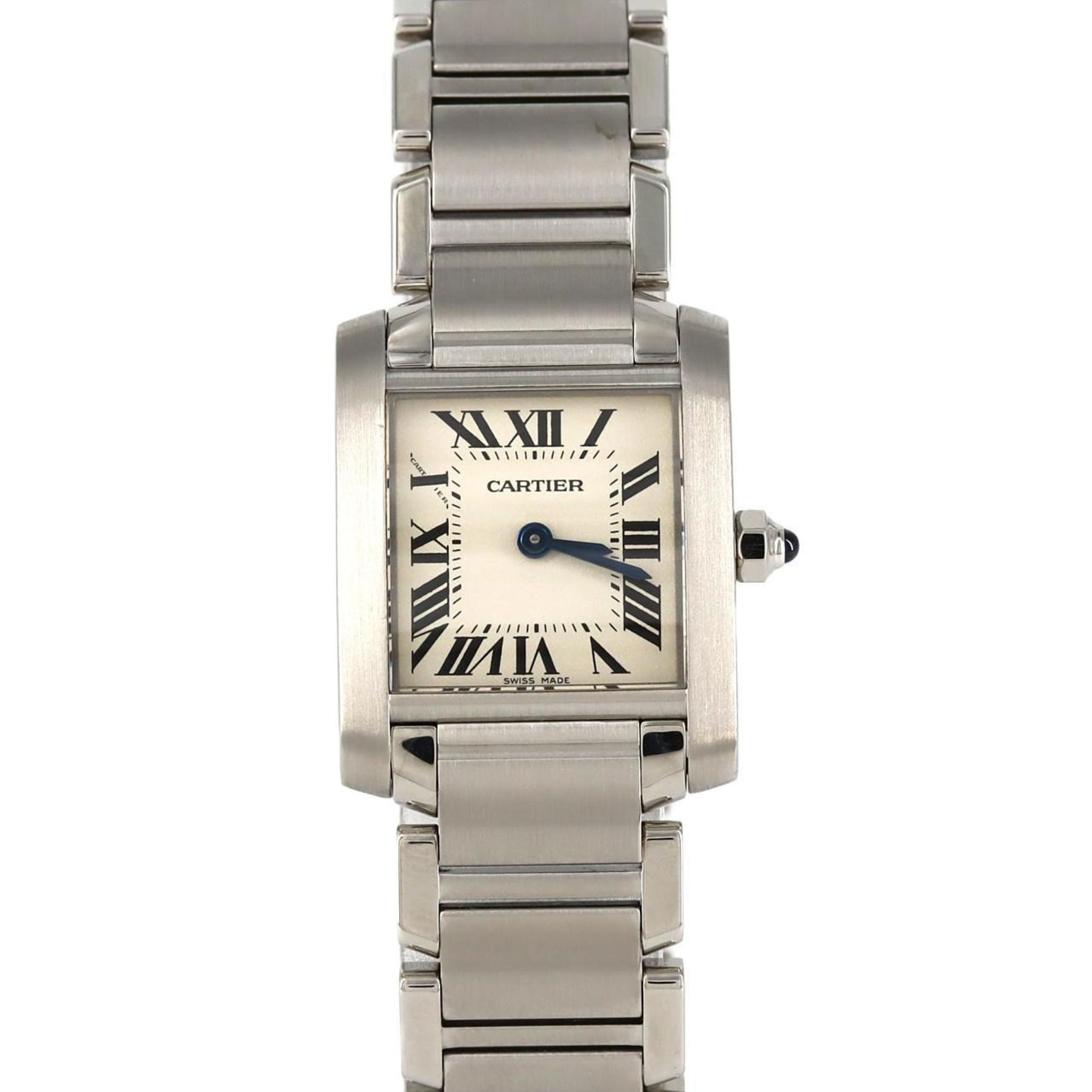 Cartier Tank Francaise SM SS Wristwatch Quartz